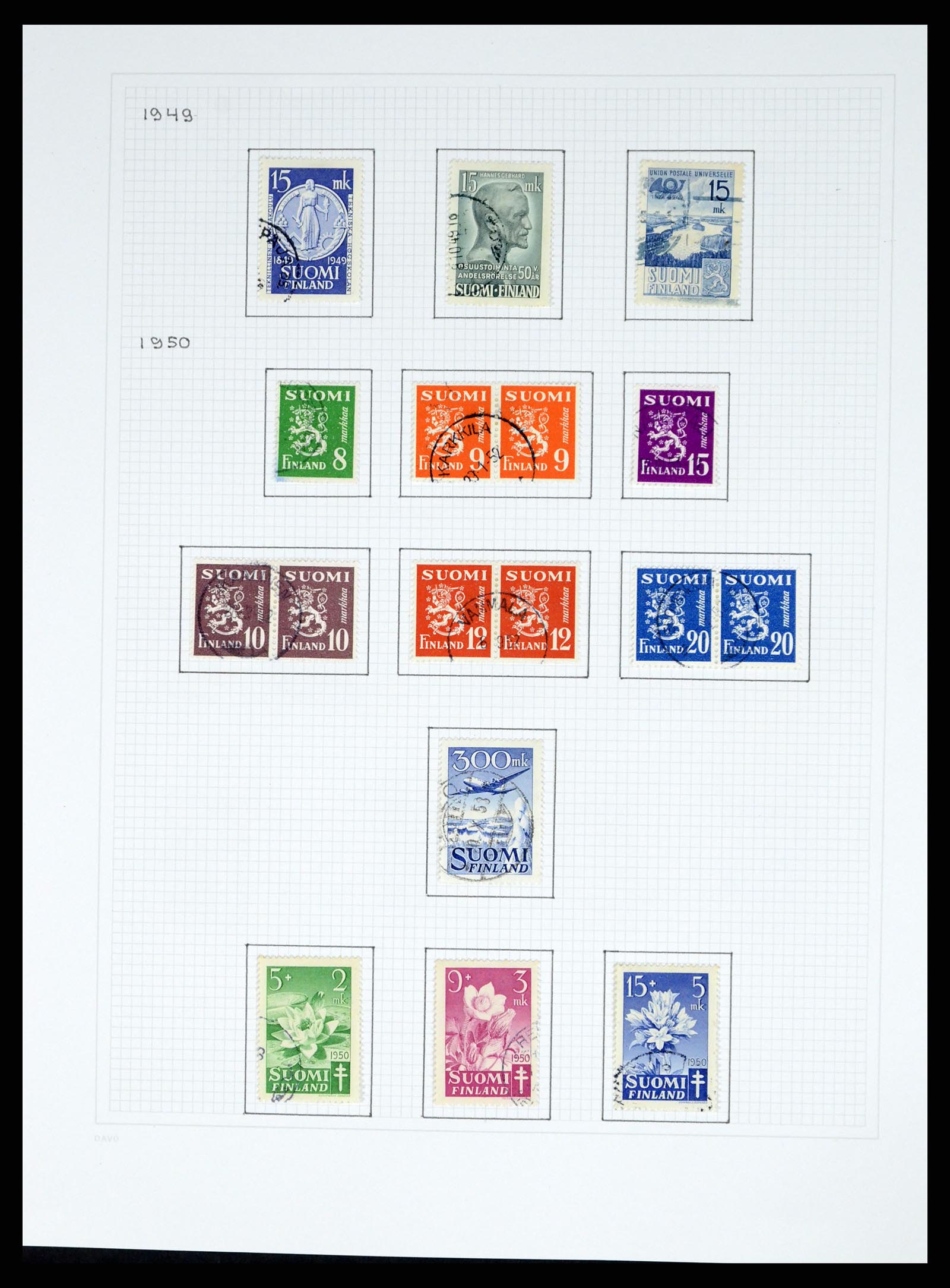 37765 067 - Postzegelverzameling 37765 Finland 1866-2016!
