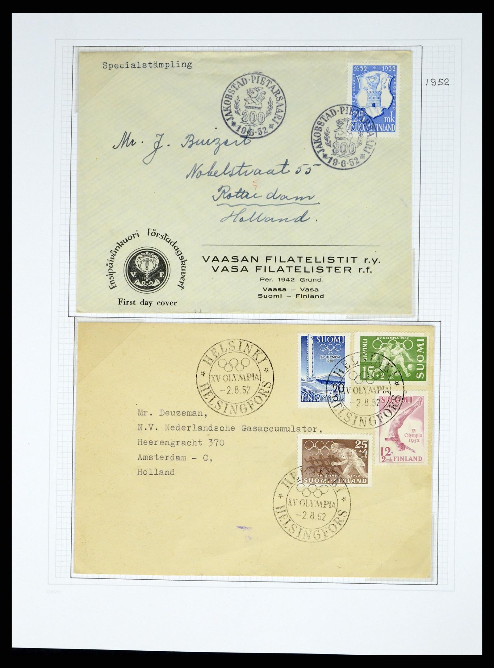 37765 071 - Postzegelverzameling 37765 Finland 1866-2016!