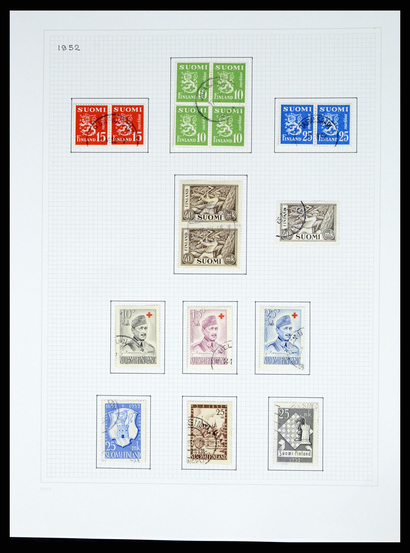 37765 072 - Postzegelverzameling 37765 Finland 1866-2016!