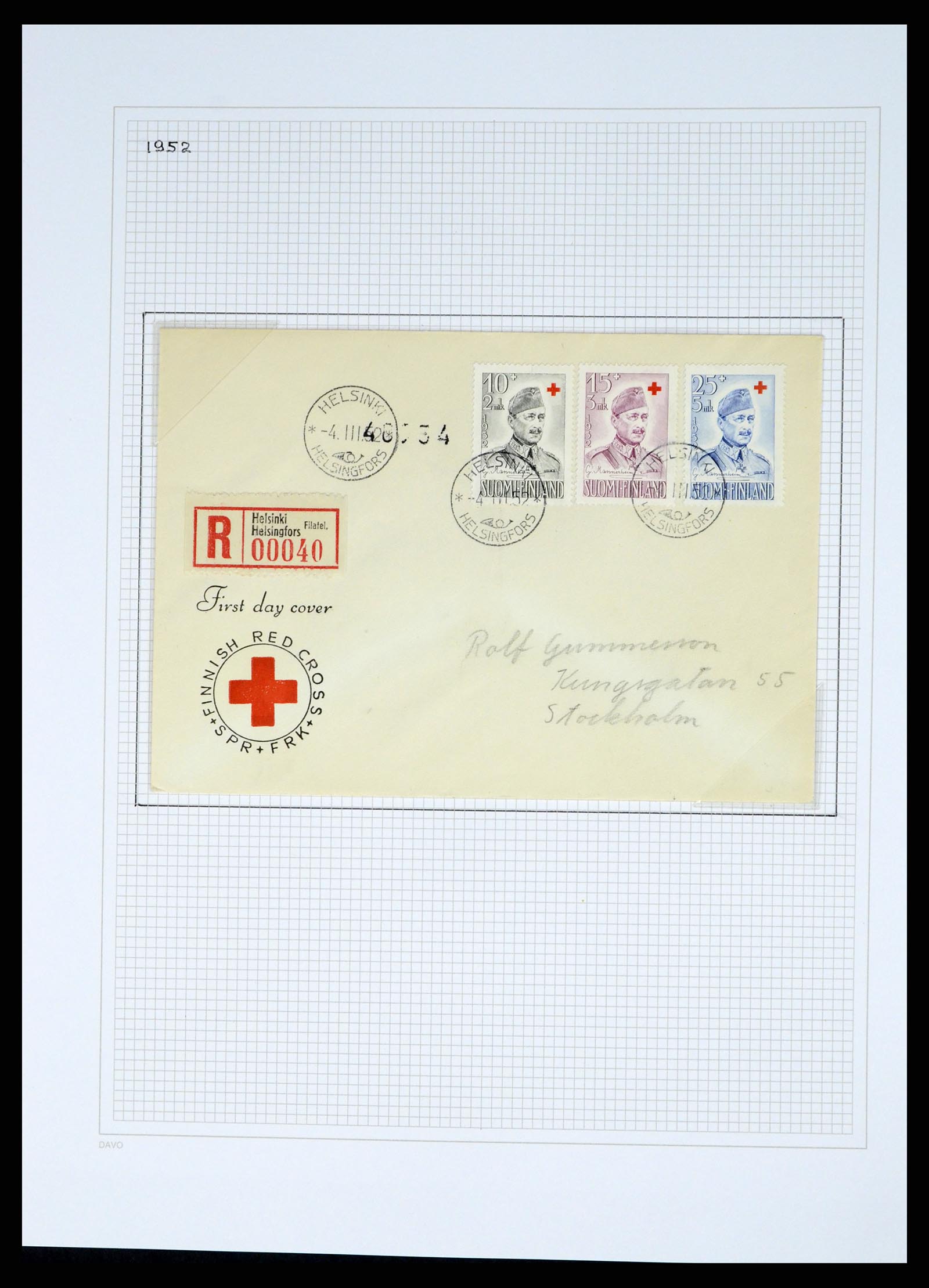 37765 073 - Postzegelverzameling 37765 Finland 1866-2016!