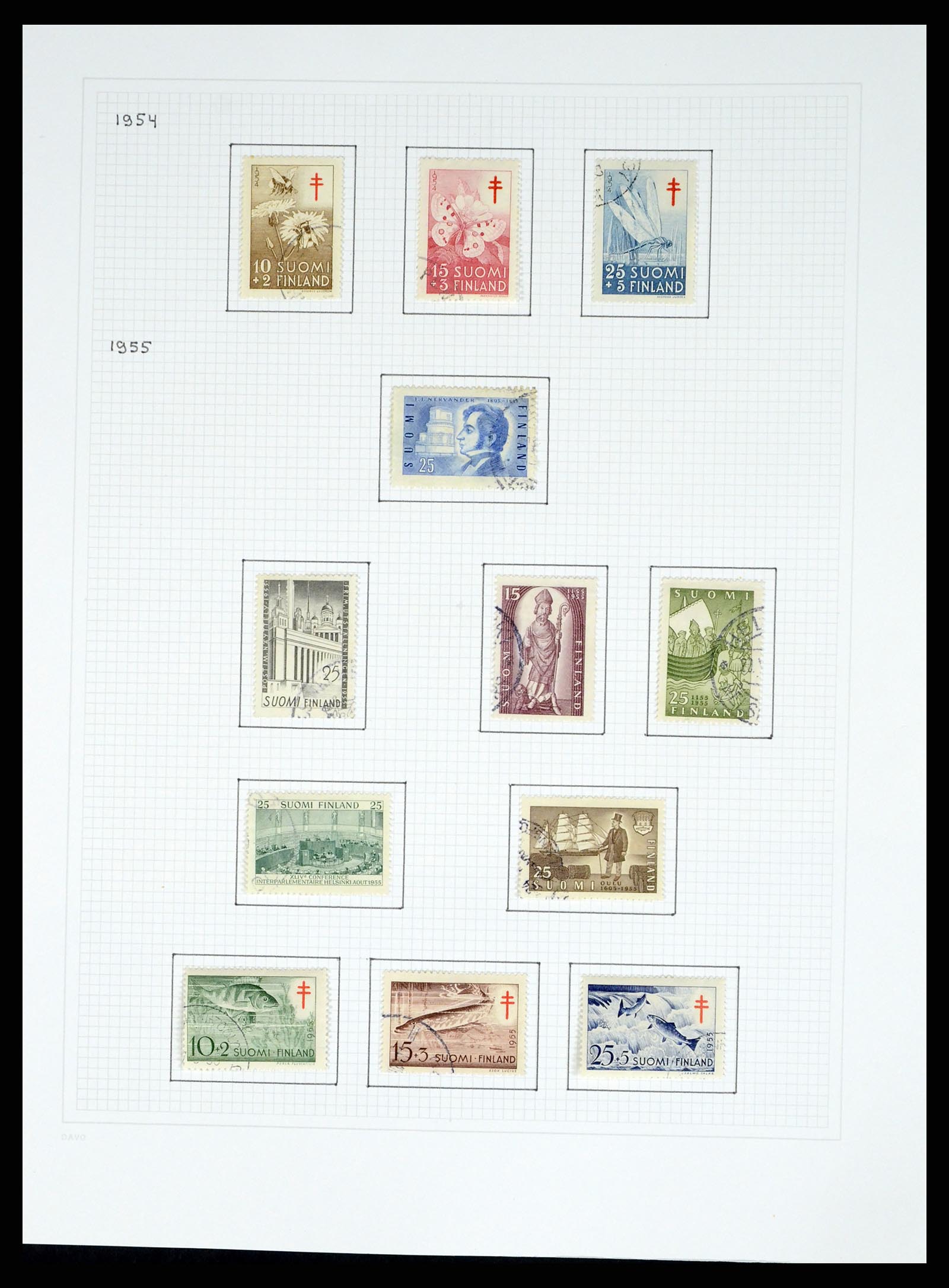 37765 077 - Postzegelverzameling 37765 Finland 1866-2016!