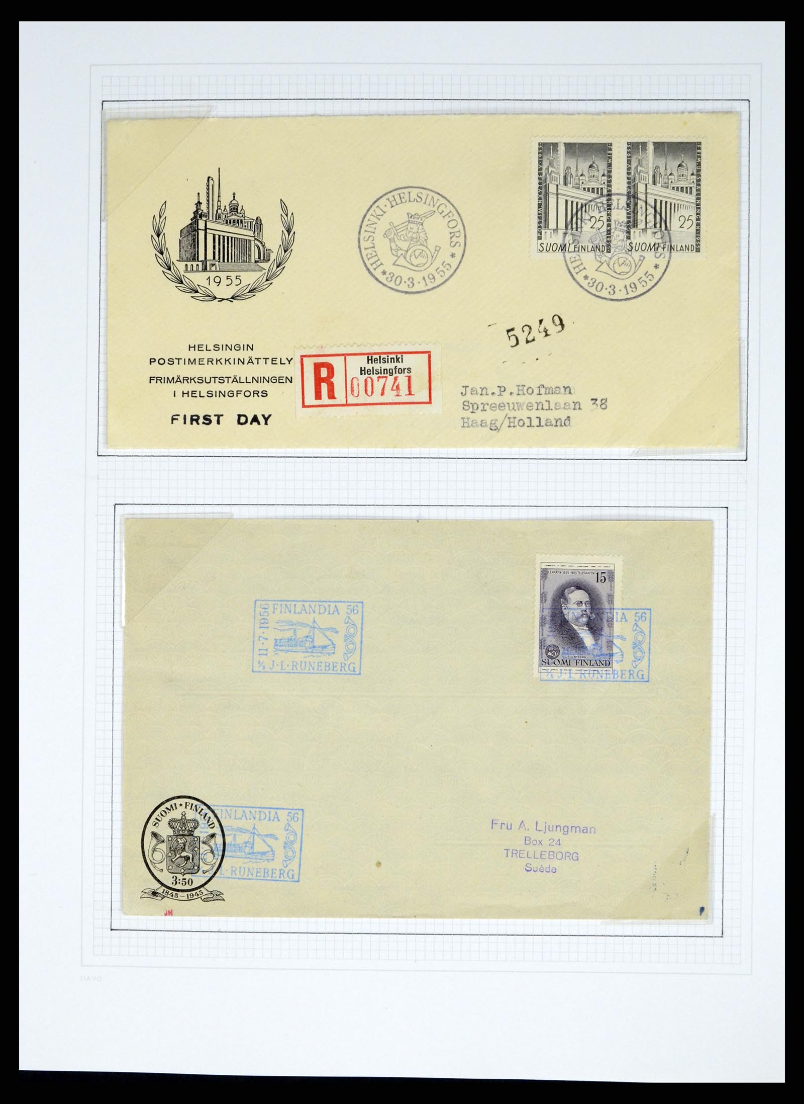 37765 078 - Postzegelverzameling 37765 Finland 1866-2016!