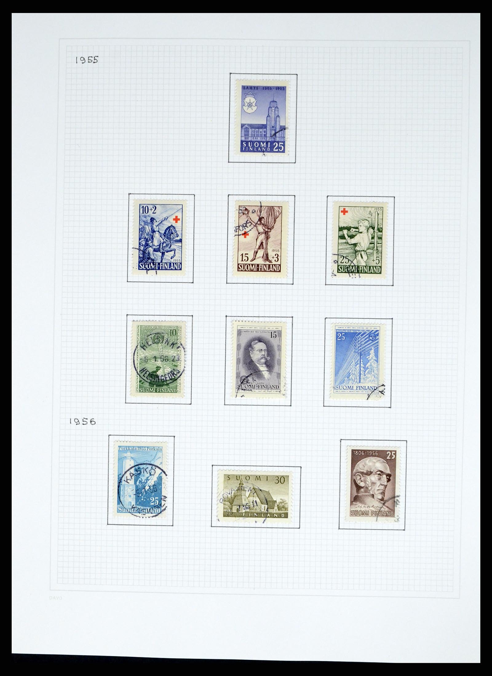 37765 079 - Postzegelverzameling 37765 Finland 1866-2016!