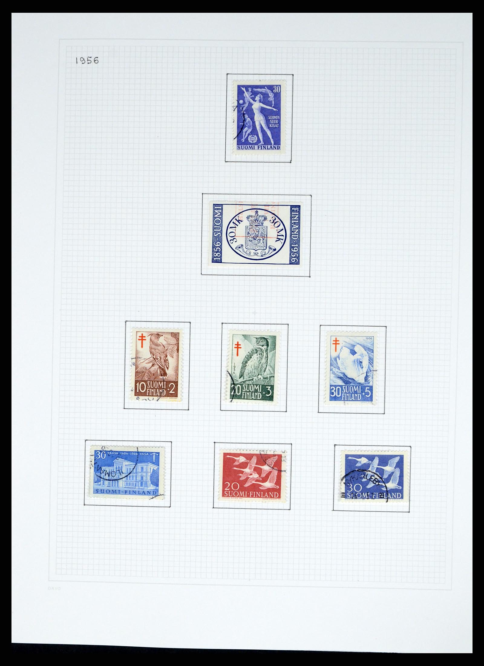 37765 081 - Postzegelverzameling 37765 Finland 1866-2016!