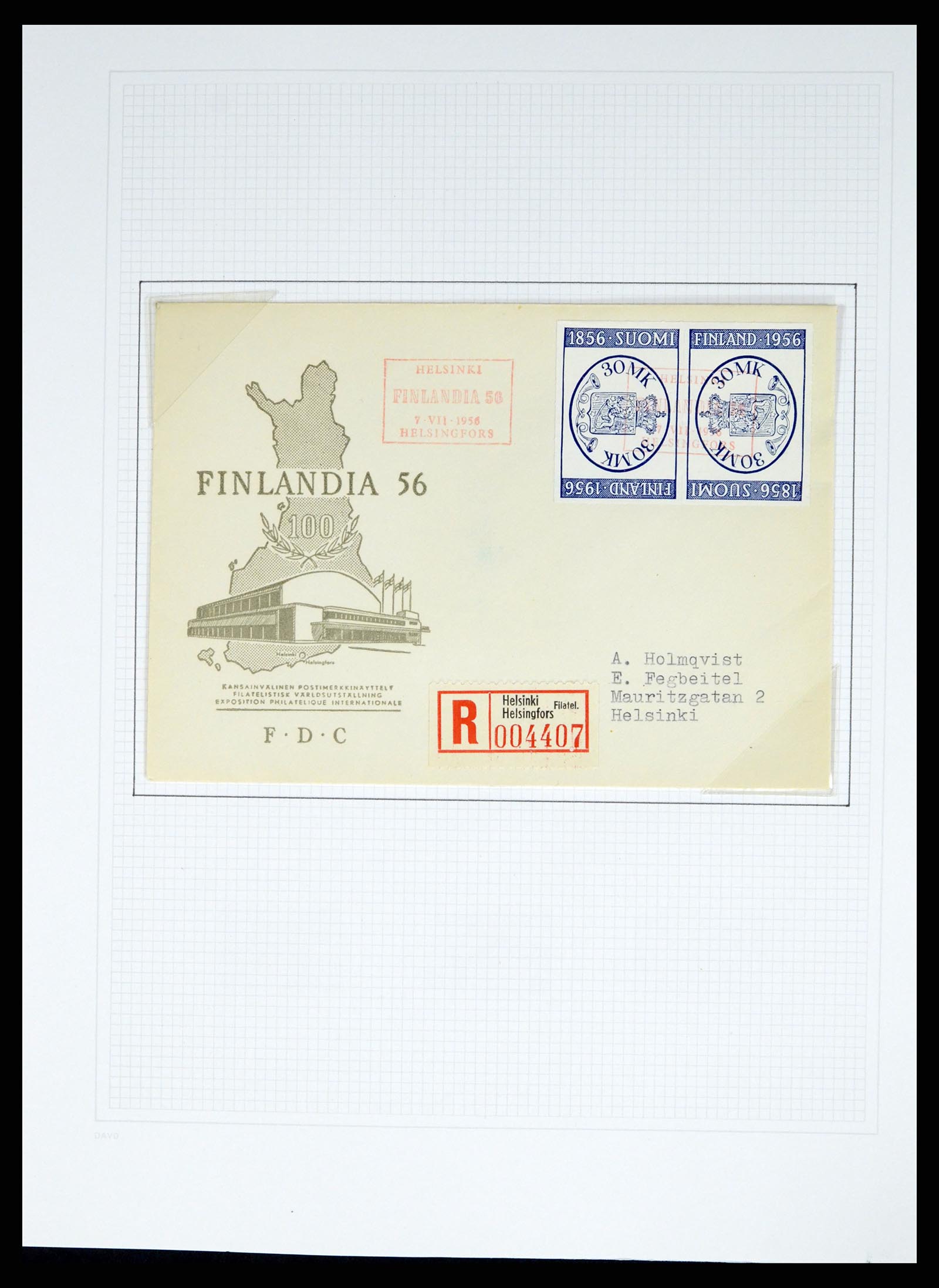 37765 082 - Postzegelverzameling 37765 Finland 1866-2016!