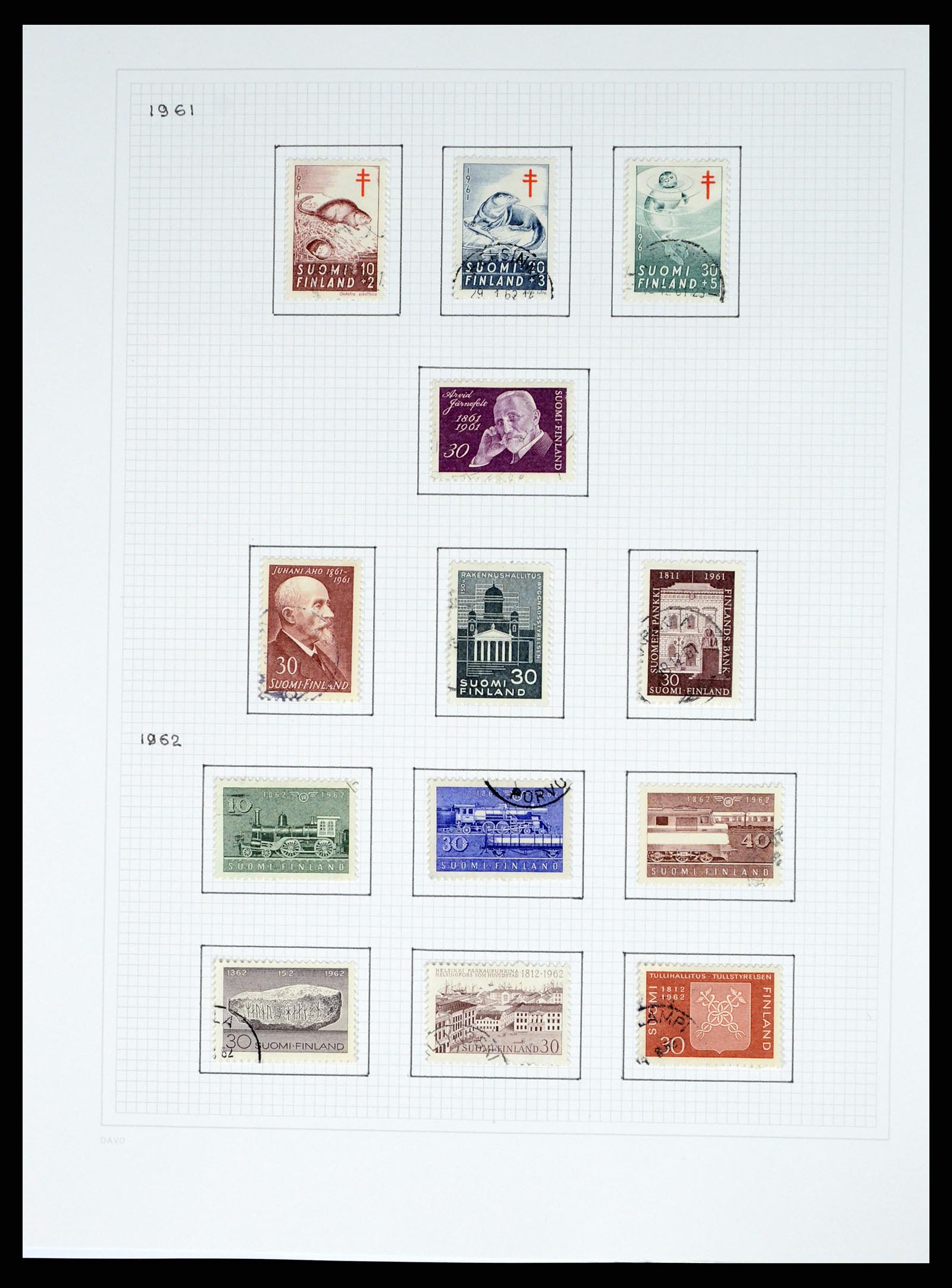 37765 093 - Postzegelverzameling 37765 Finland 1866-2016!