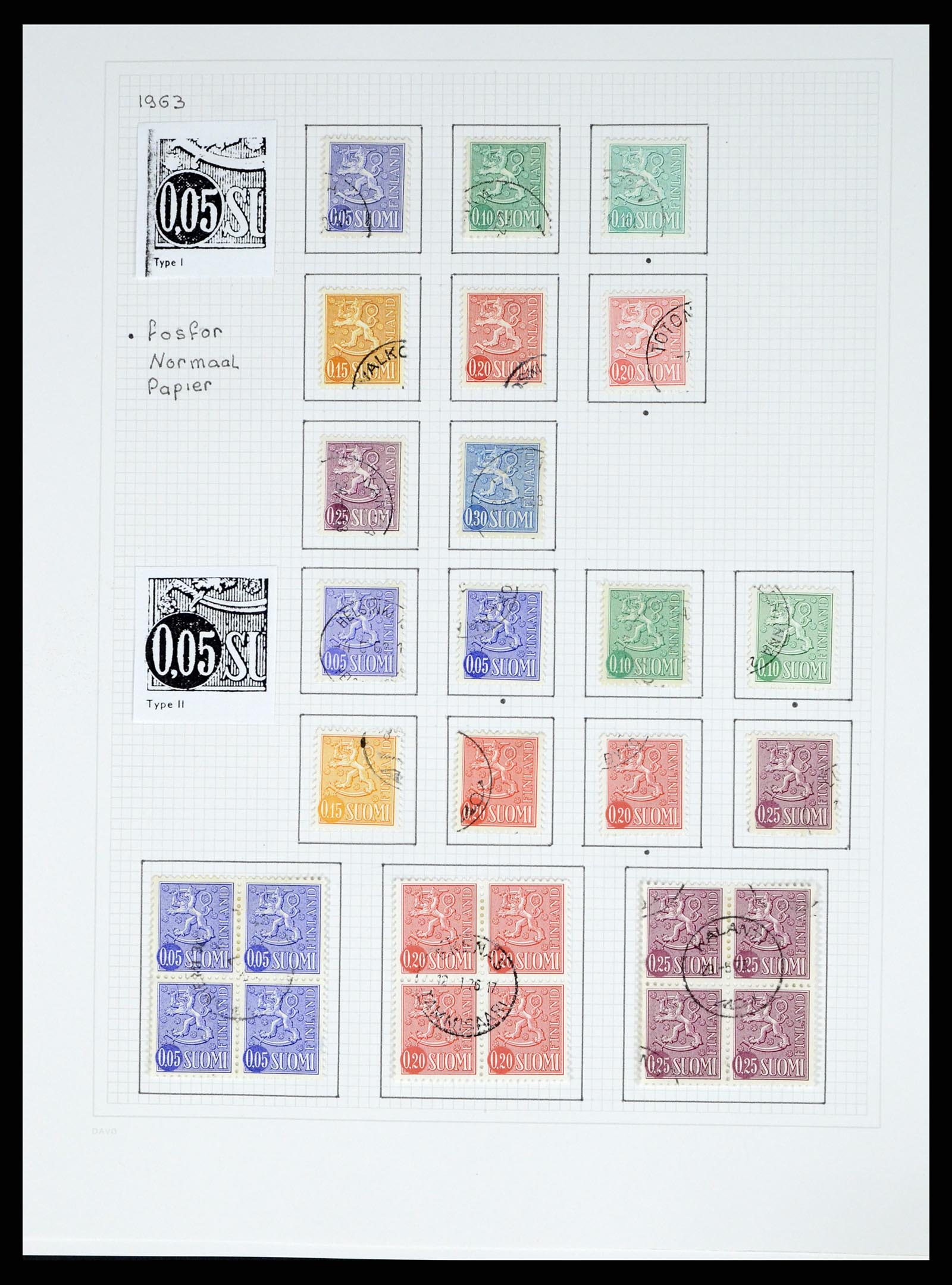 37765 096 - Postzegelverzameling 37765 Finland 1866-2016!