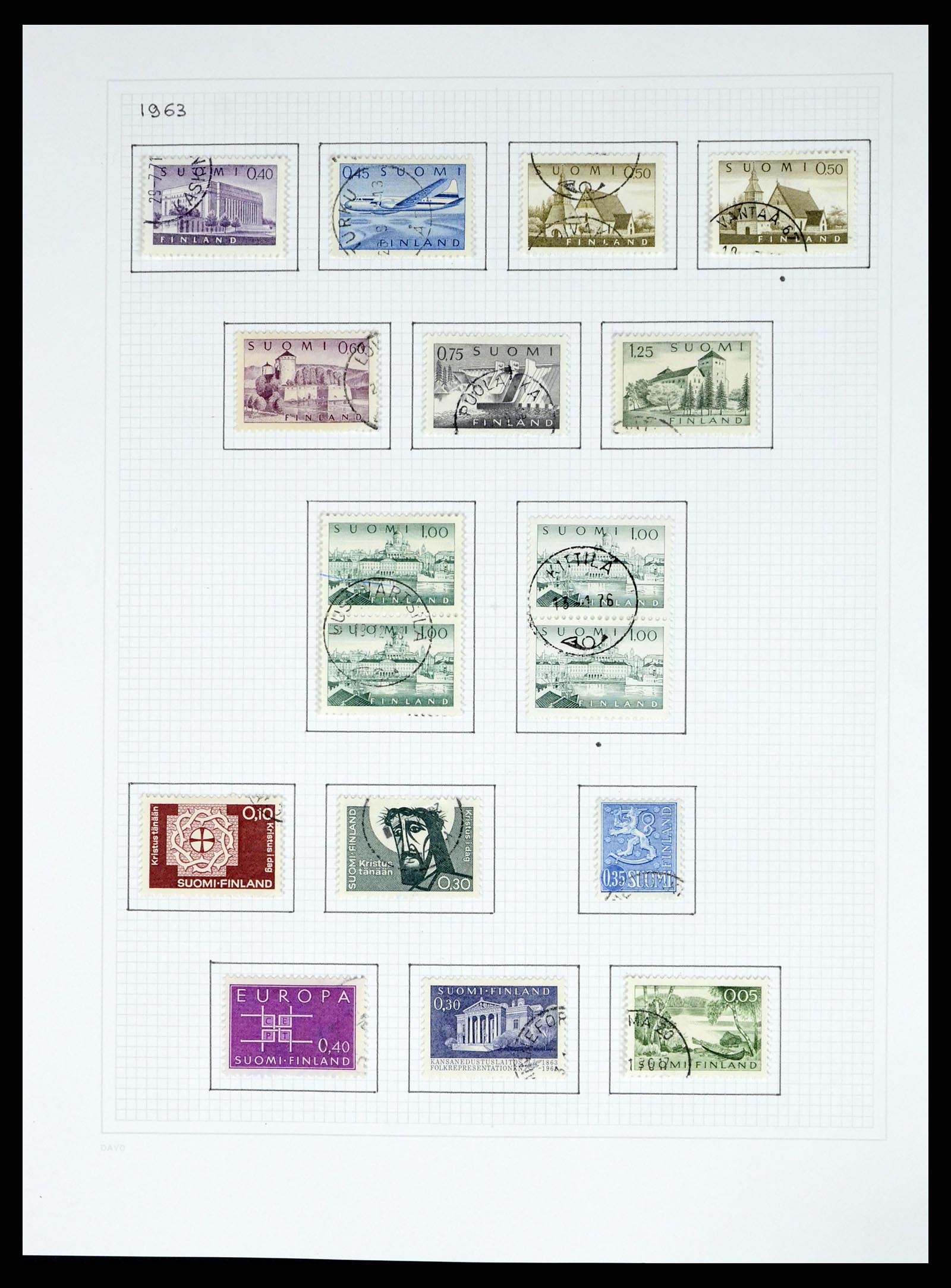 37765 097 - Stamp collection 37765 Finland 1866-2016!