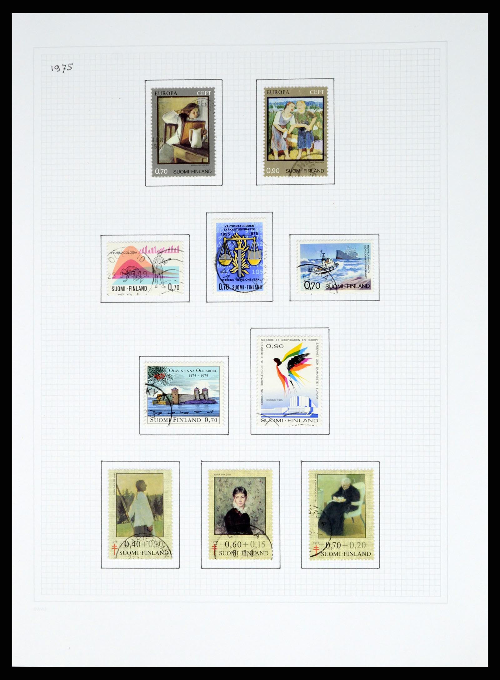 37765 121 - Postzegelverzameling 37765 Finland 1866-2016!
