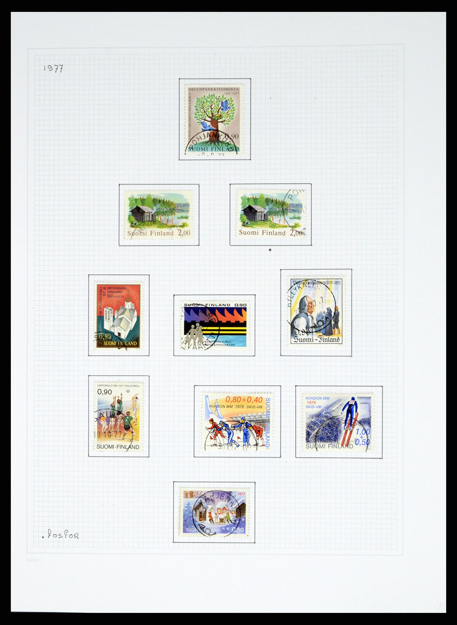 37765 127 - Postzegelverzameling 37765 Finland 1866-2016!