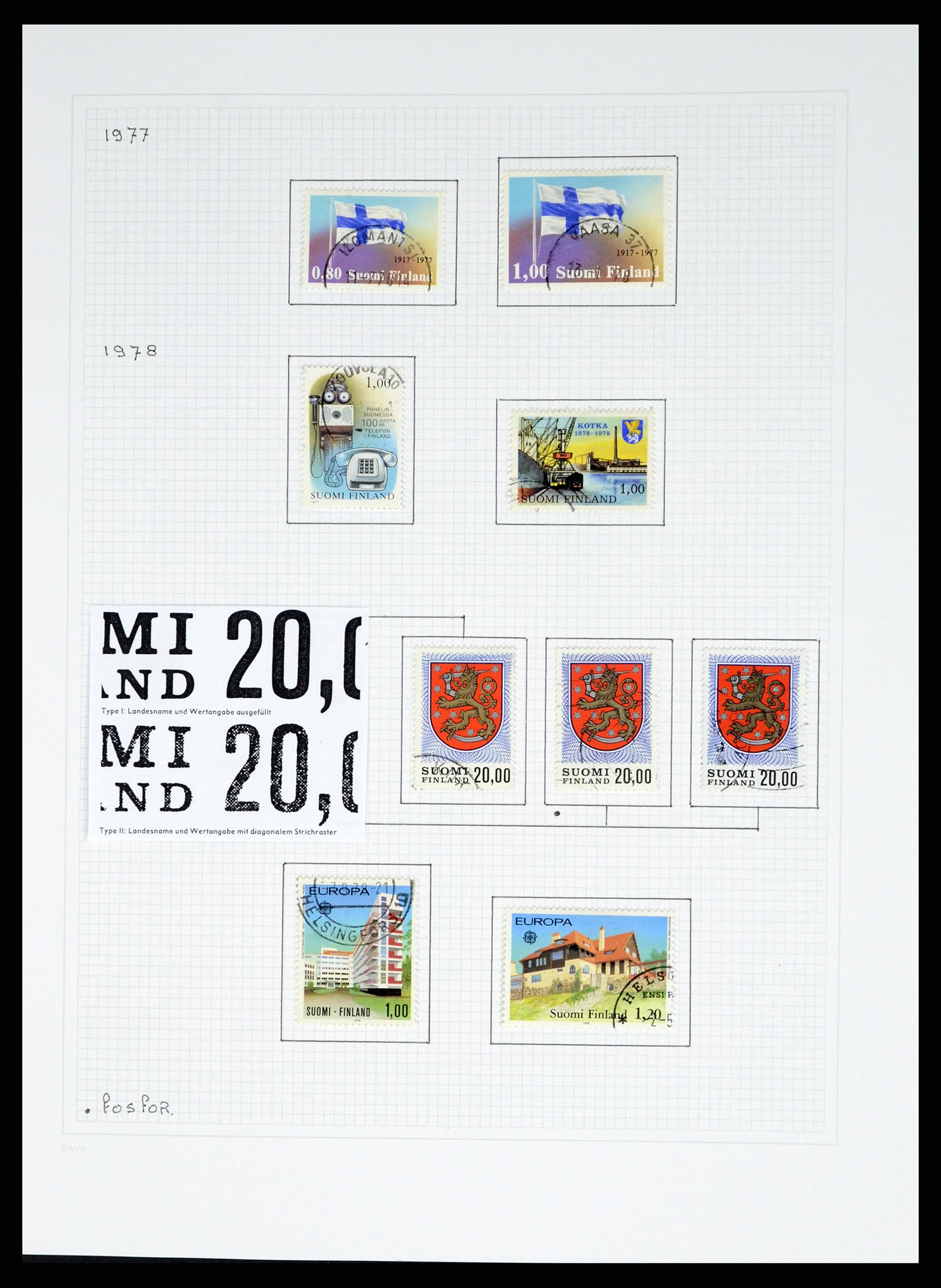 37765 128 - Postzegelverzameling 37765 Finland 1866-2016!