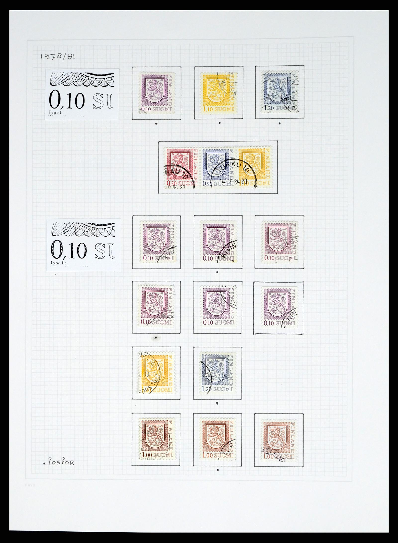 37765 130 - Postzegelverzameling 37765 Finland 1866-2016!