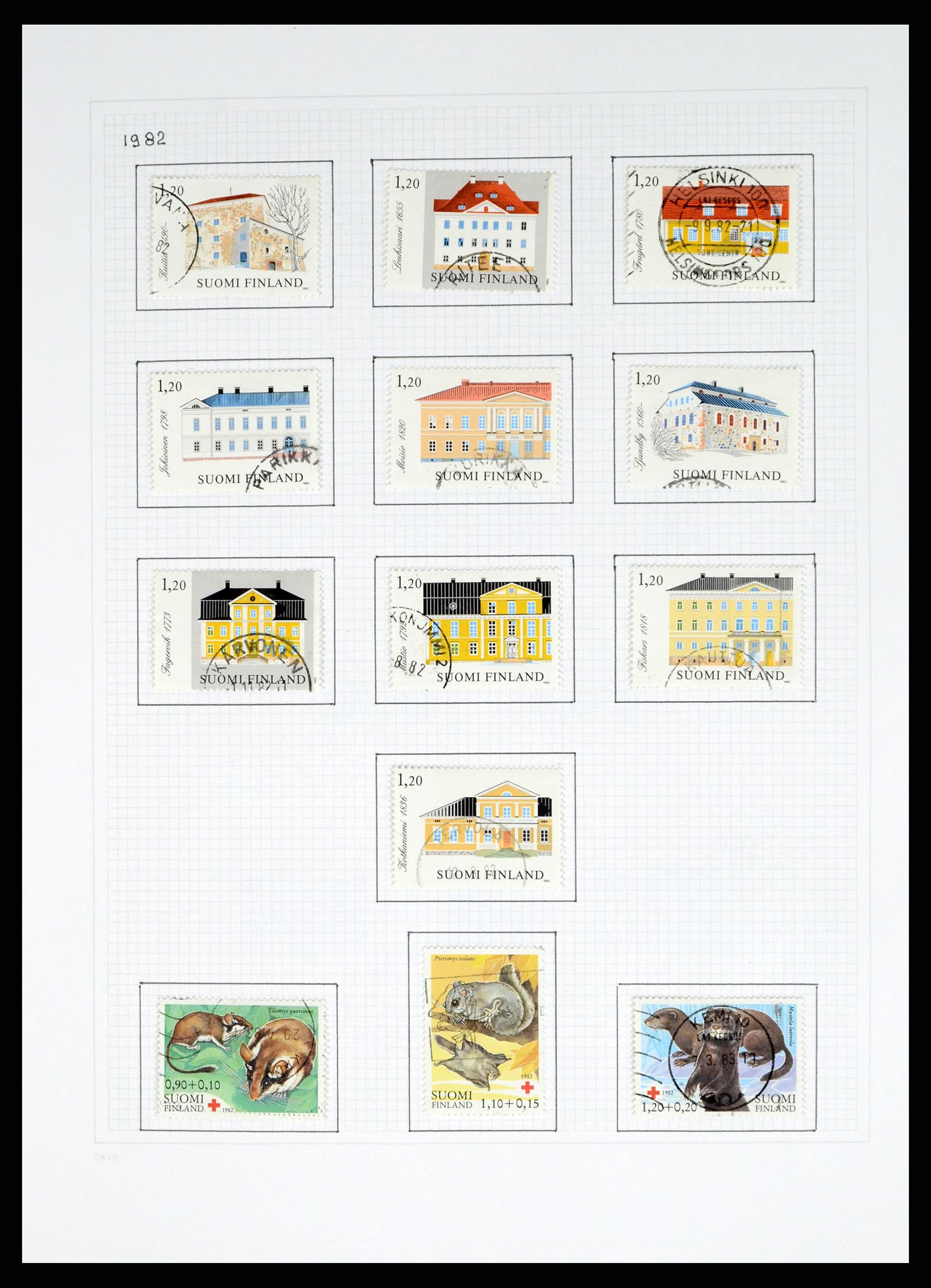 37765 140 - Postzegelverzameling 37765 Finland 1866-2016!