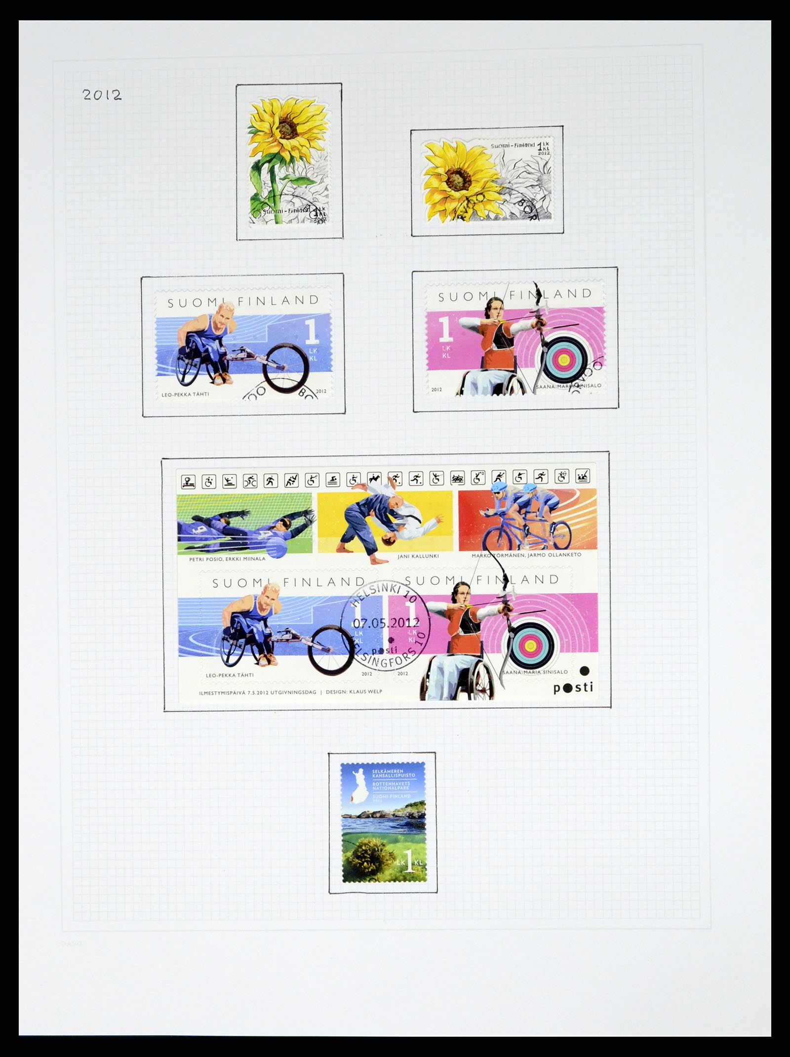 37765 364 - Postzegelverzameling 37765 Finland 1866-2016!