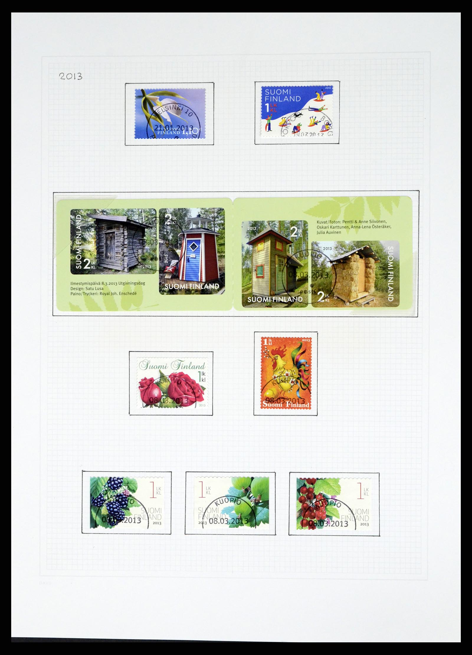 37765 375 - Postzegelverzameling 37765 Finland 1866-2016!