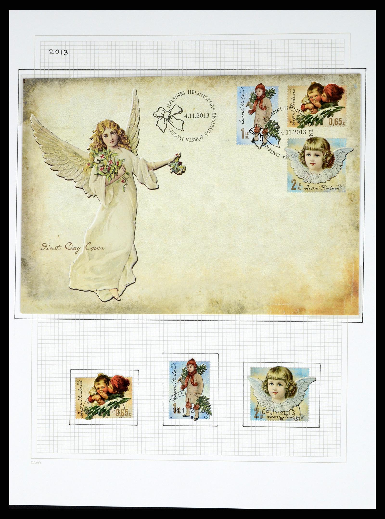 37765 383 - Postzegelverzameling 37765 Finland 1866-2016!