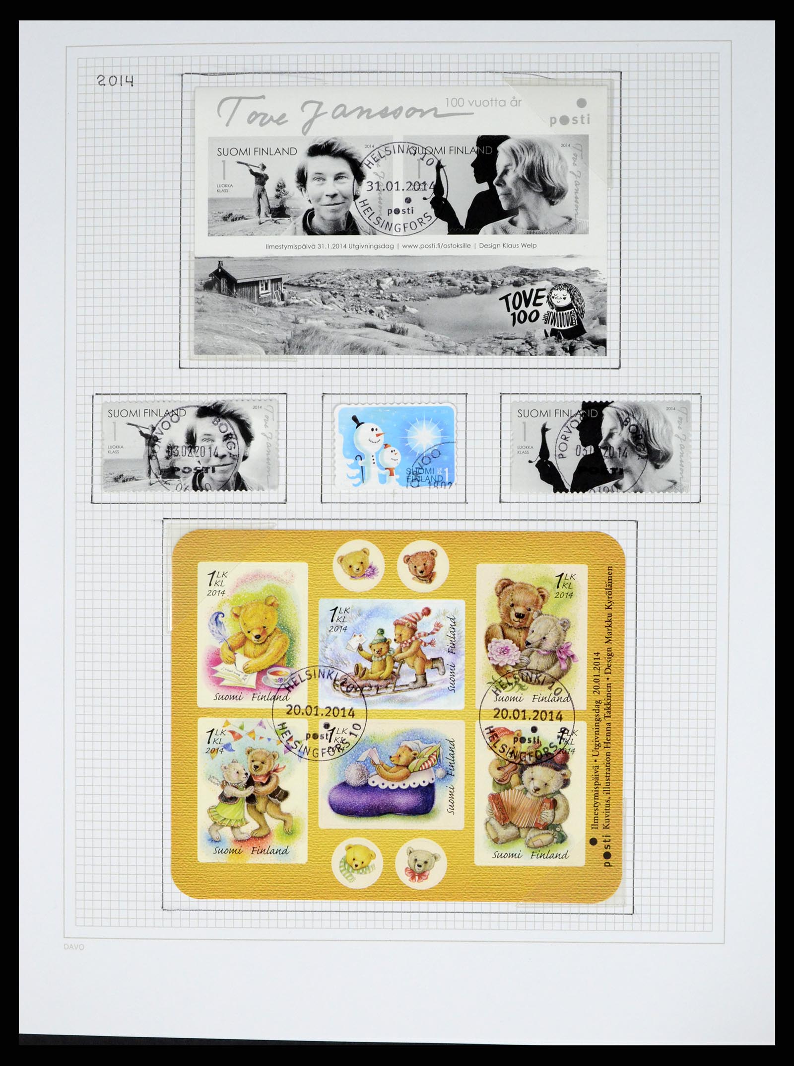37765 384 - Postzegelverzameling 37765 Finland 1866-2016!