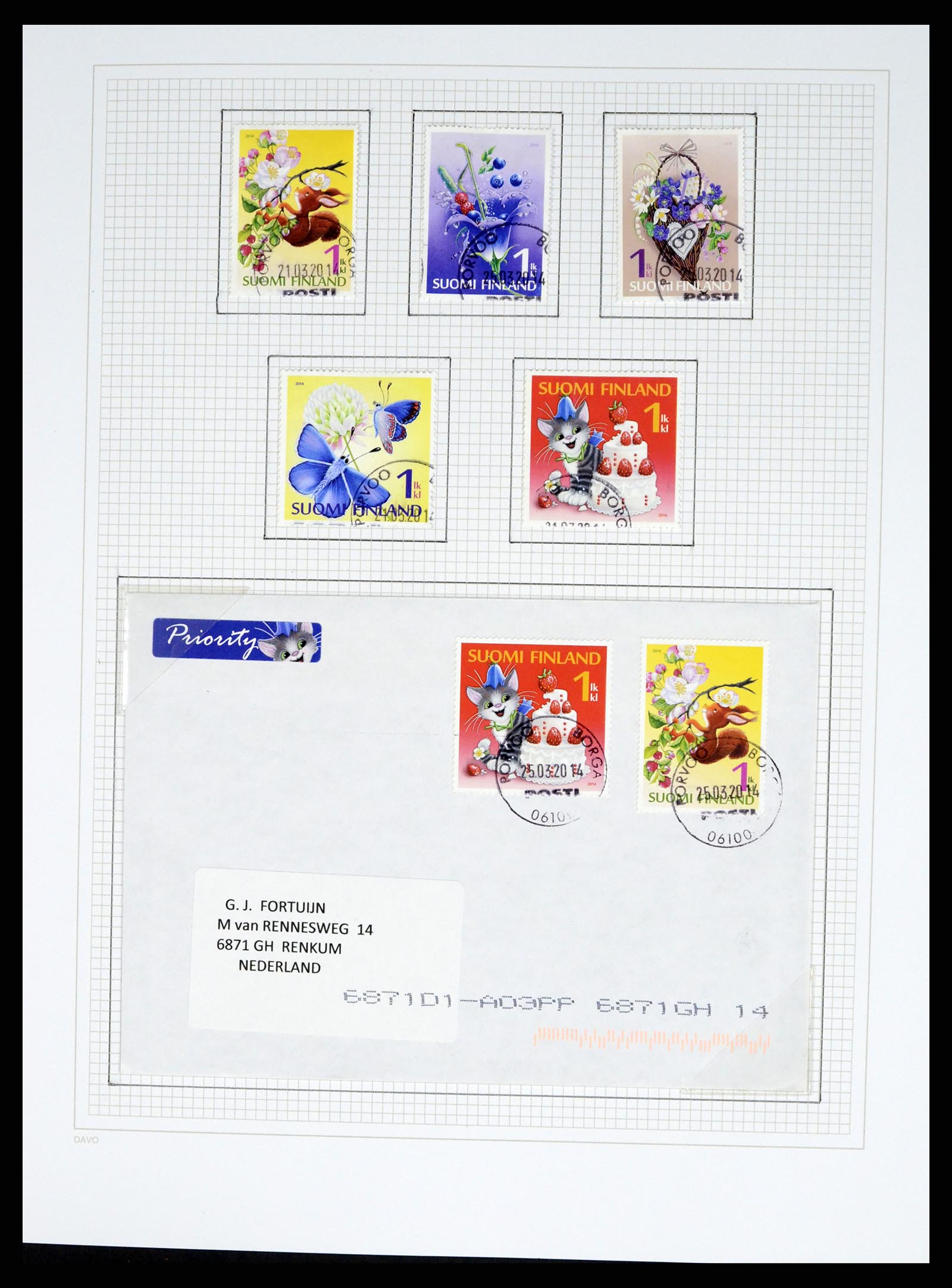 37765 387 - Postzegelverzameling 37765 Finland 1866-2016!