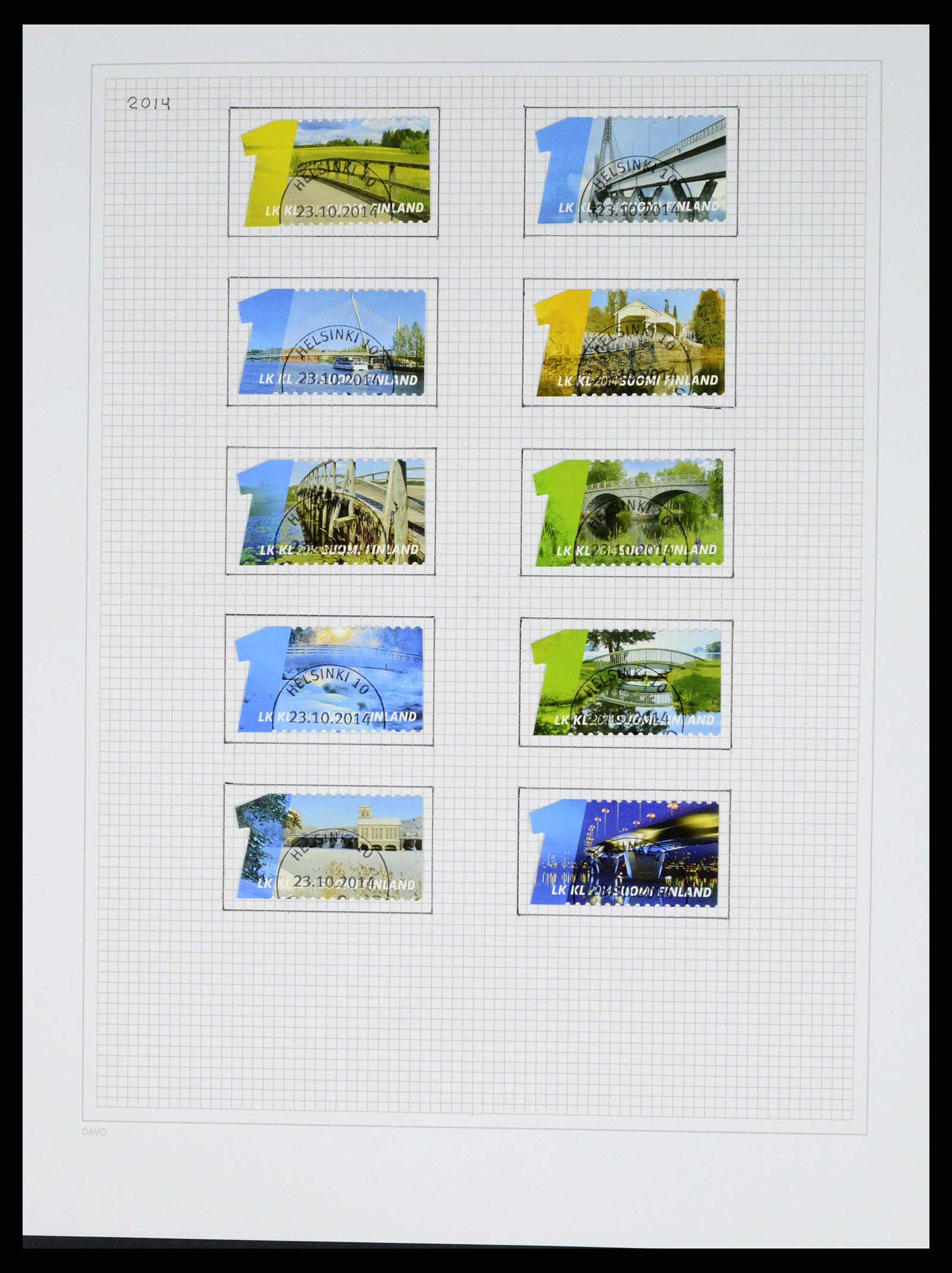 37765 397 - Stamp collection 37765 Finland 1866-2016!