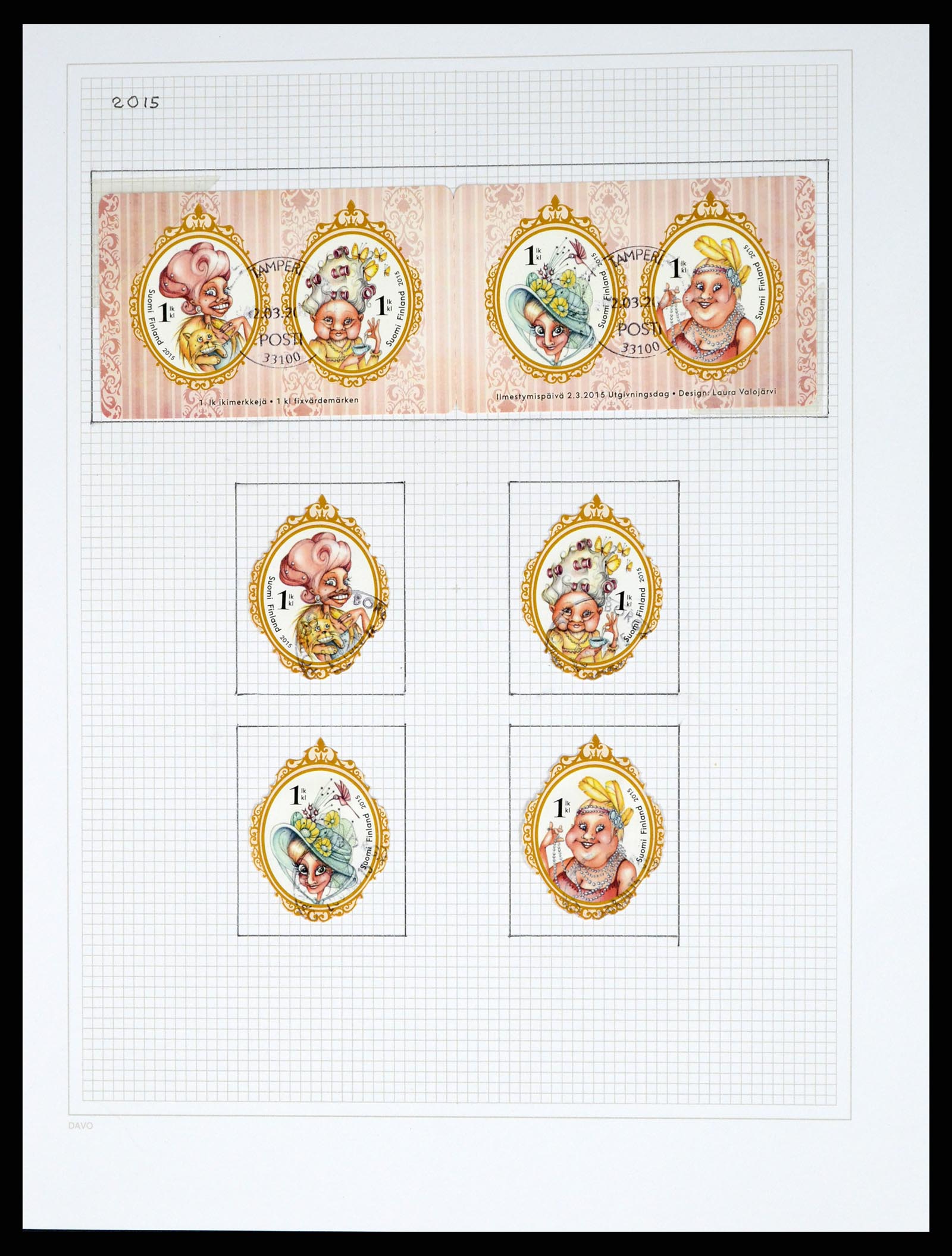 37765 404 - Postzegelverzameling 37765 Finland 1866-2016!