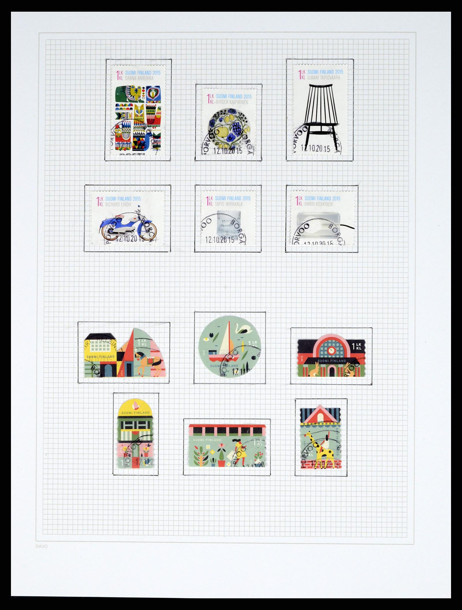 37765 410 - Postzegelverzameling 37765 Finland 1866-2016!