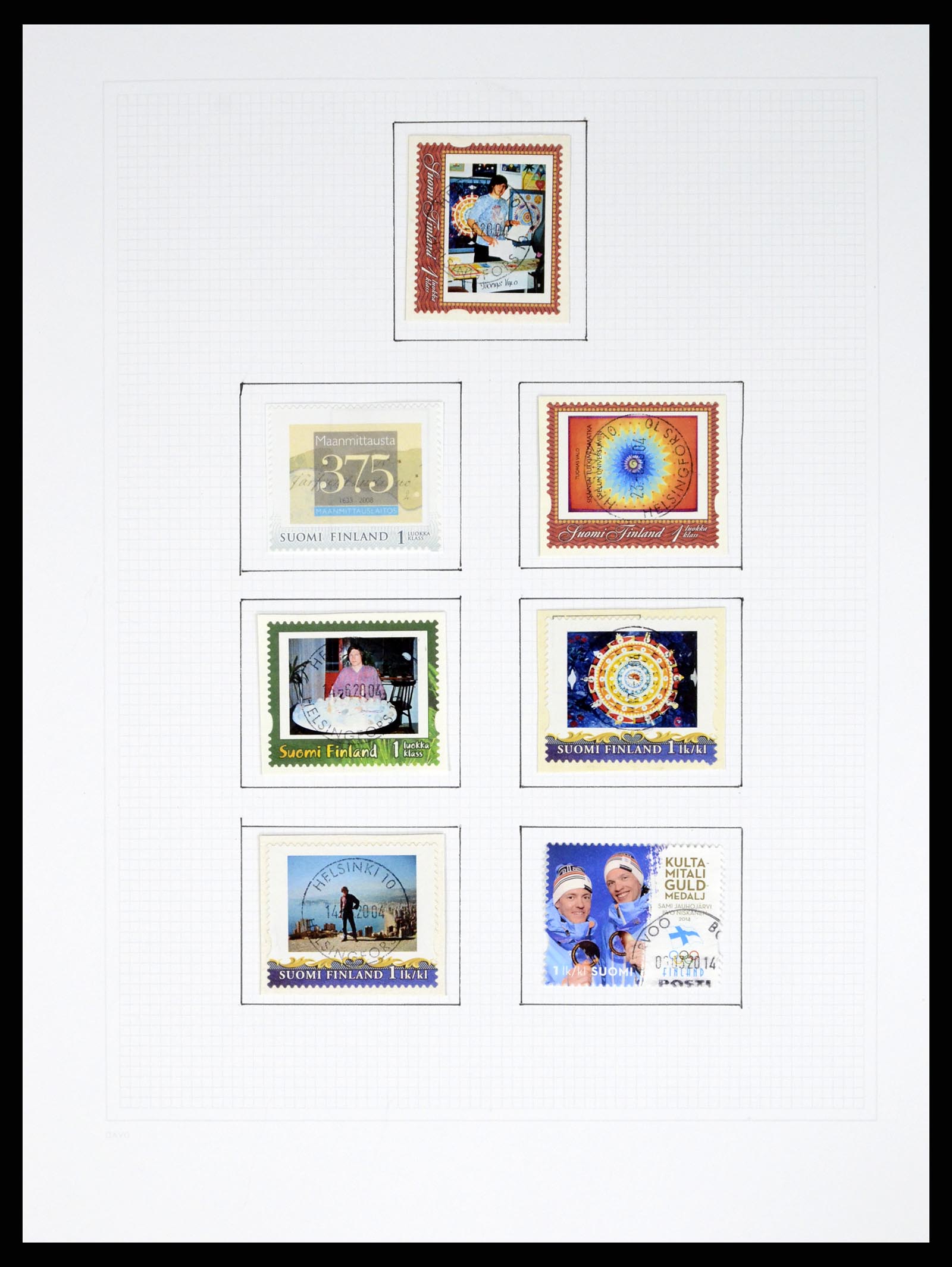 37765 414 - Postzegelverzameling 37765 Finland 1866-2016!