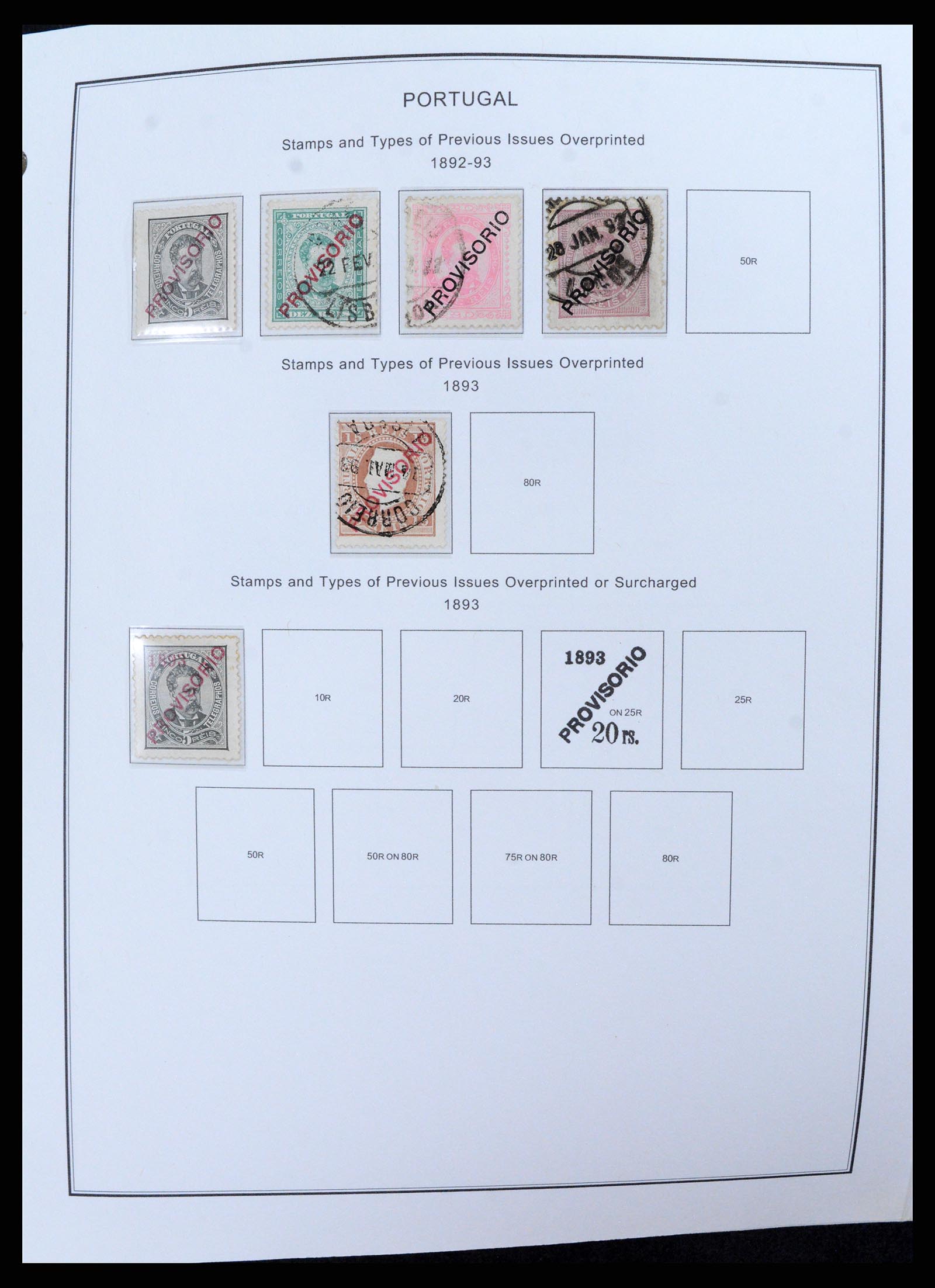 37767 009 - Postzegelverzameling 37767 Portugal en koloniën 1853-1990.