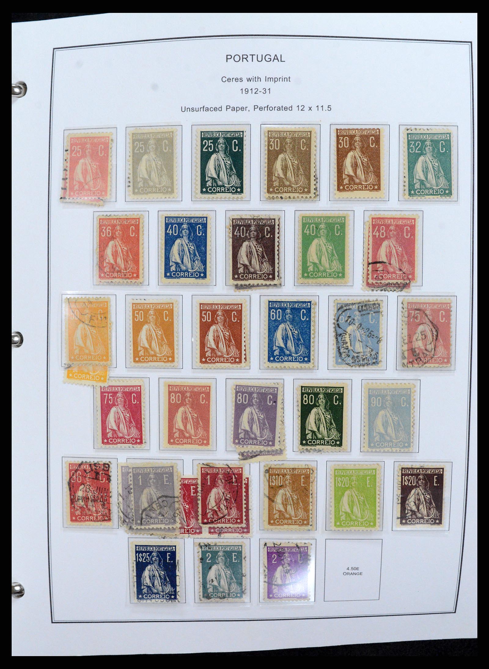37767 019 - Postzegelverzameling 37767 Portugal en koloniën 1853-1990.