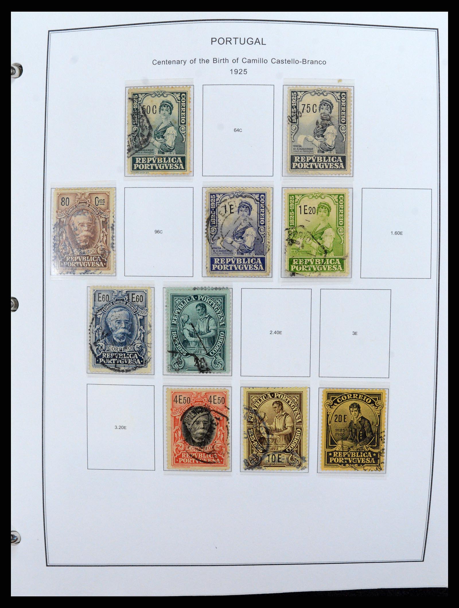 37767 025 - Stamp collection 37767 Portugal and colonies 1853-1990.