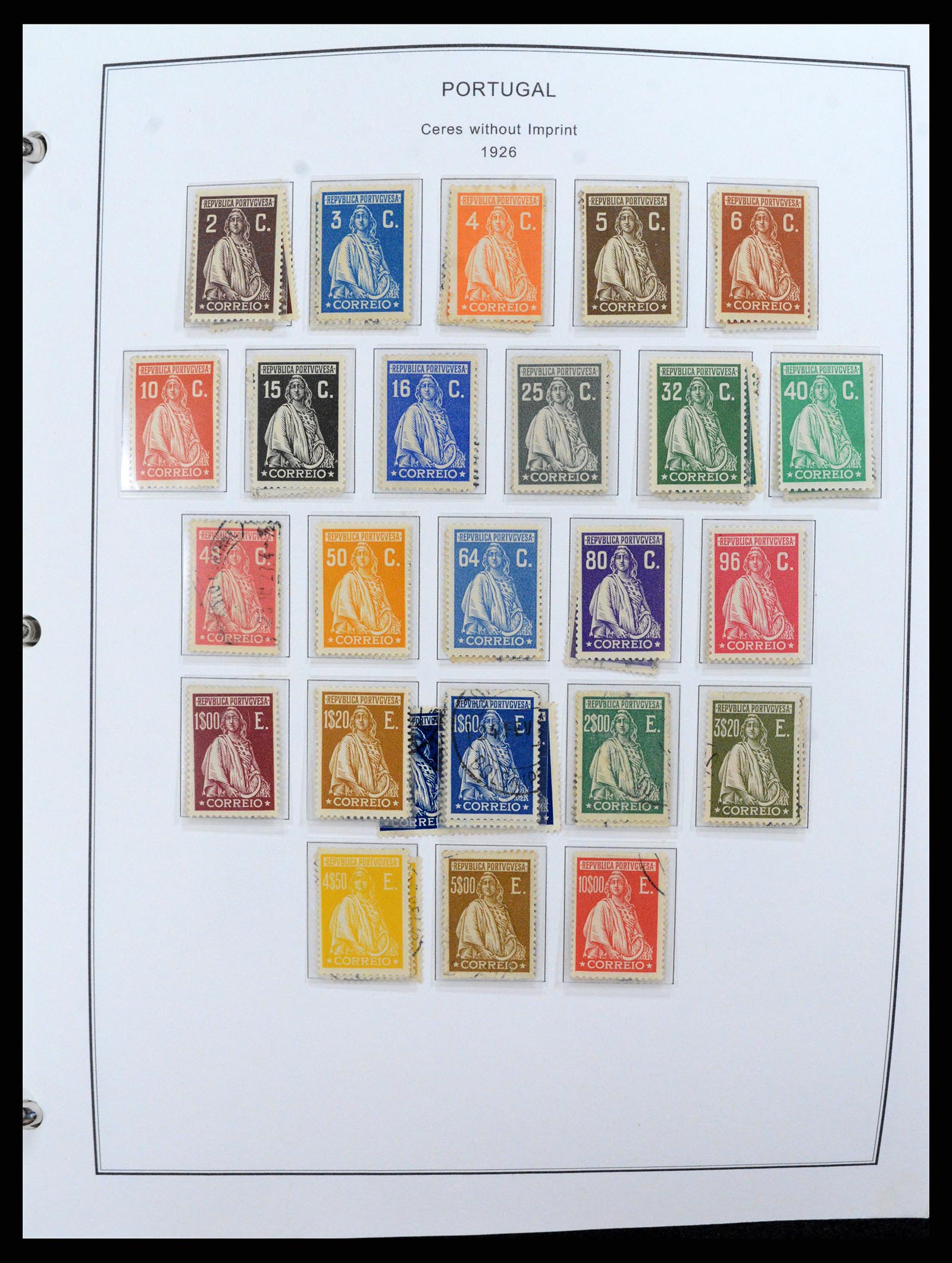37767 028 - Stamp collection 37767 Portugal and colonies 1853-1990.
