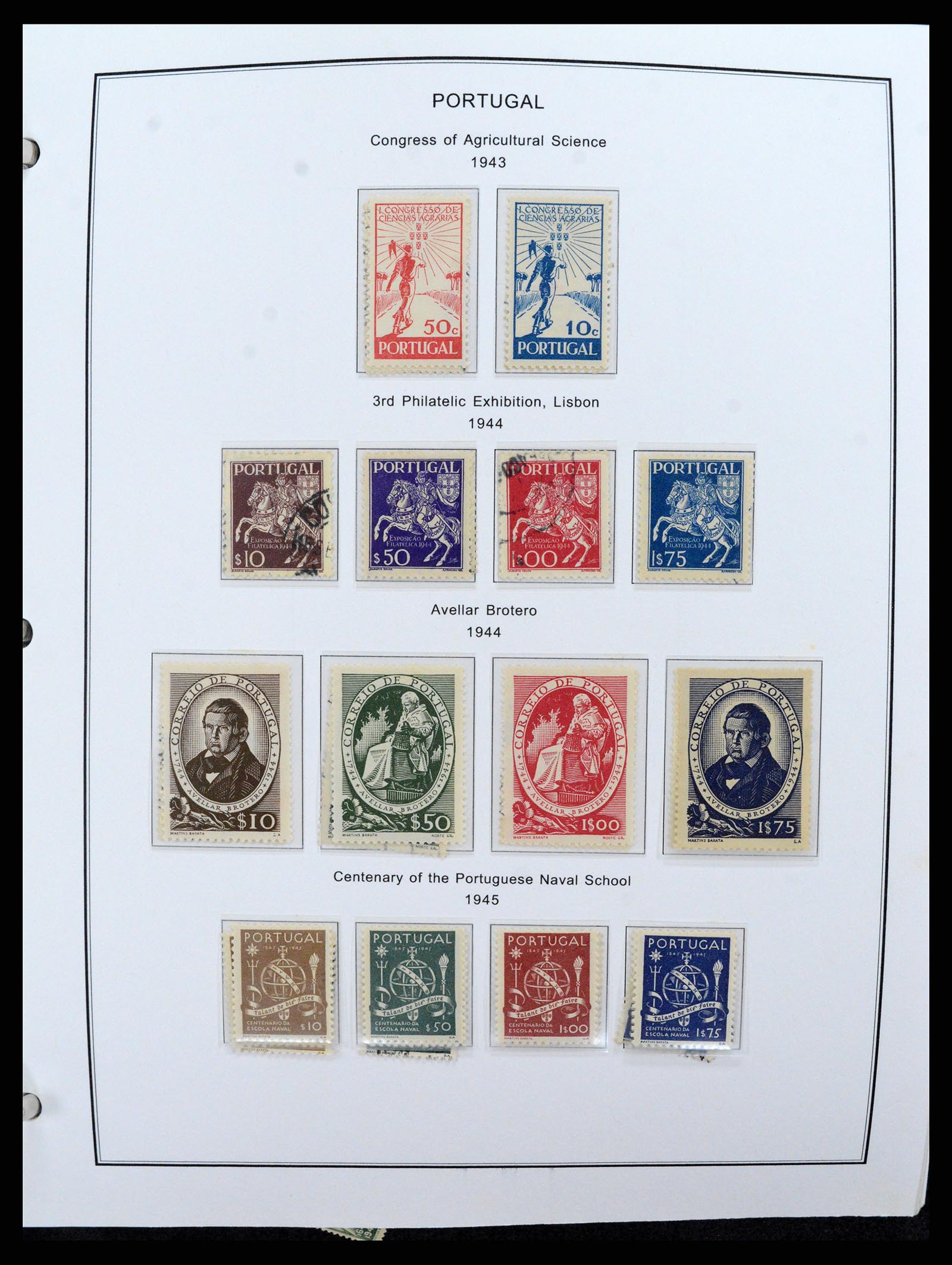 37767 040 - Stamp collection 37767 Portugal and colonies 1853-1990.
