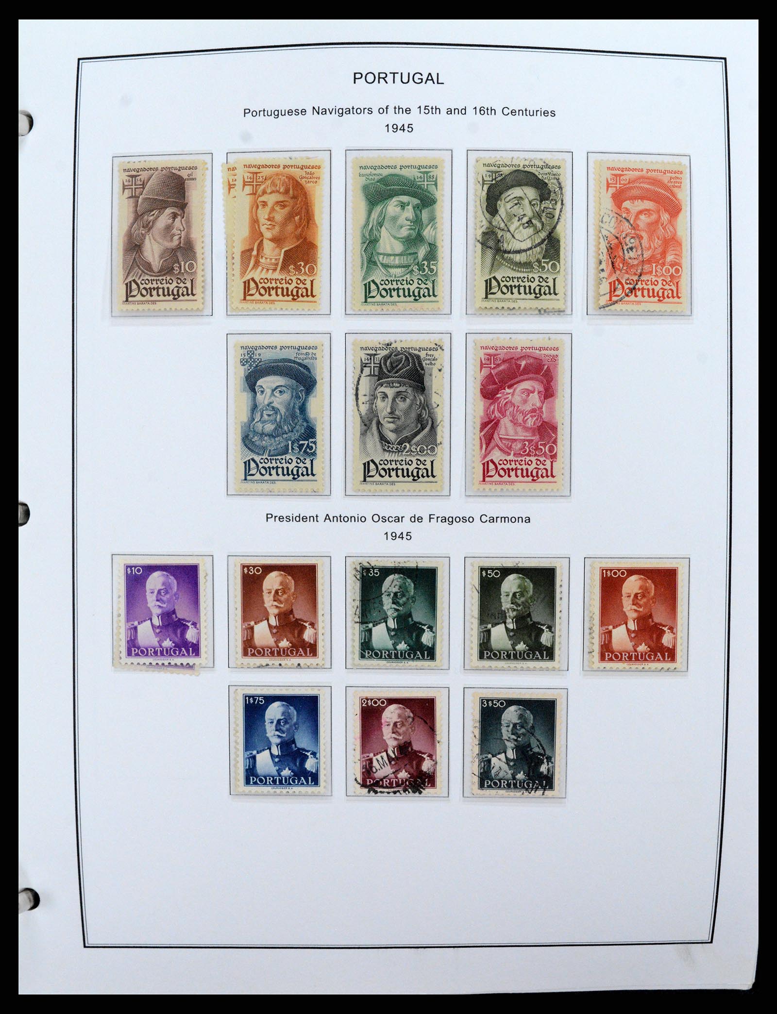 37767 041 - Stamp collection 37767 Portugal and colonies 1853-1990.