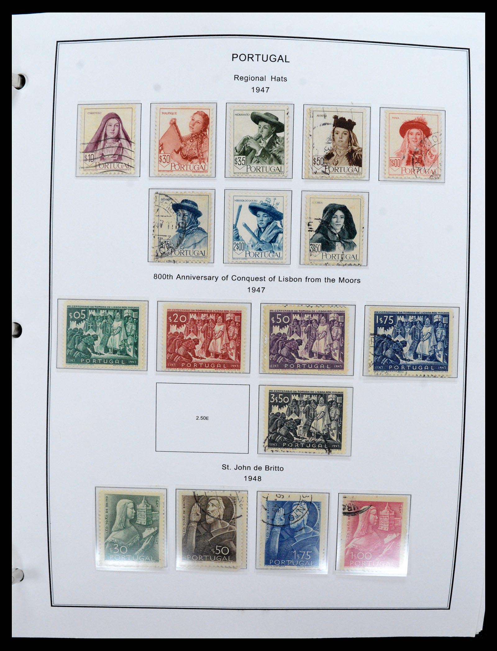 37767 044 - Stamp collection 37767 Portugal and colonies 1853-1990.