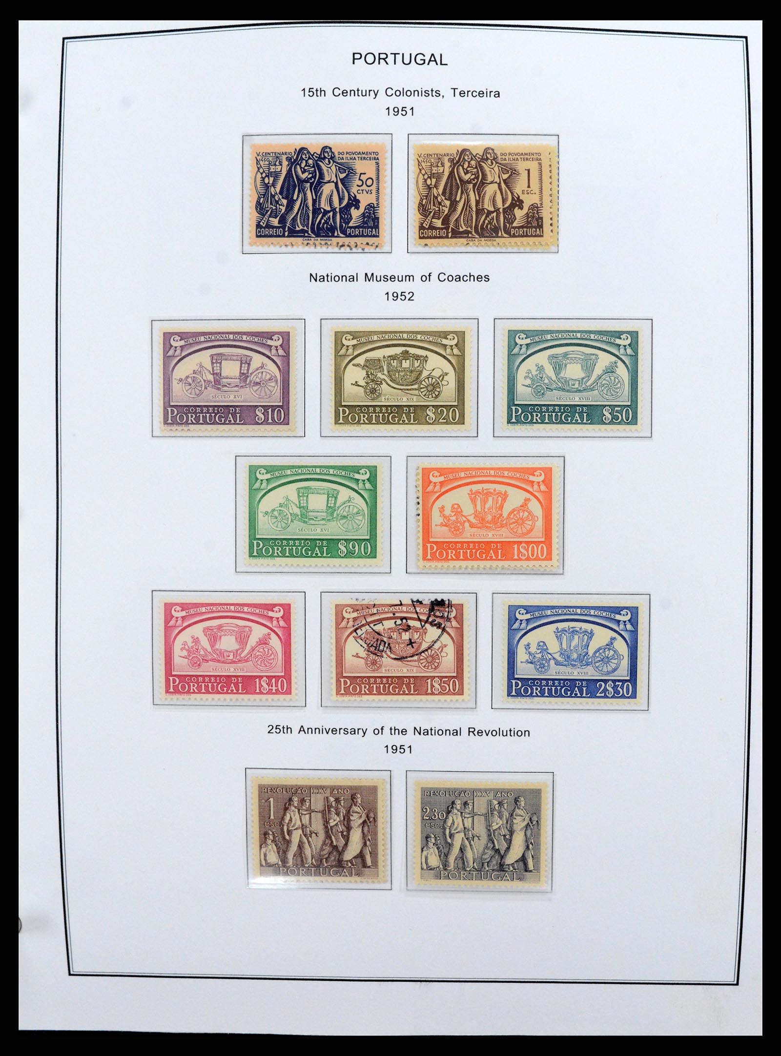 37767 048 - Stamp collection 37767 Portugal and colonies 1853-1990.