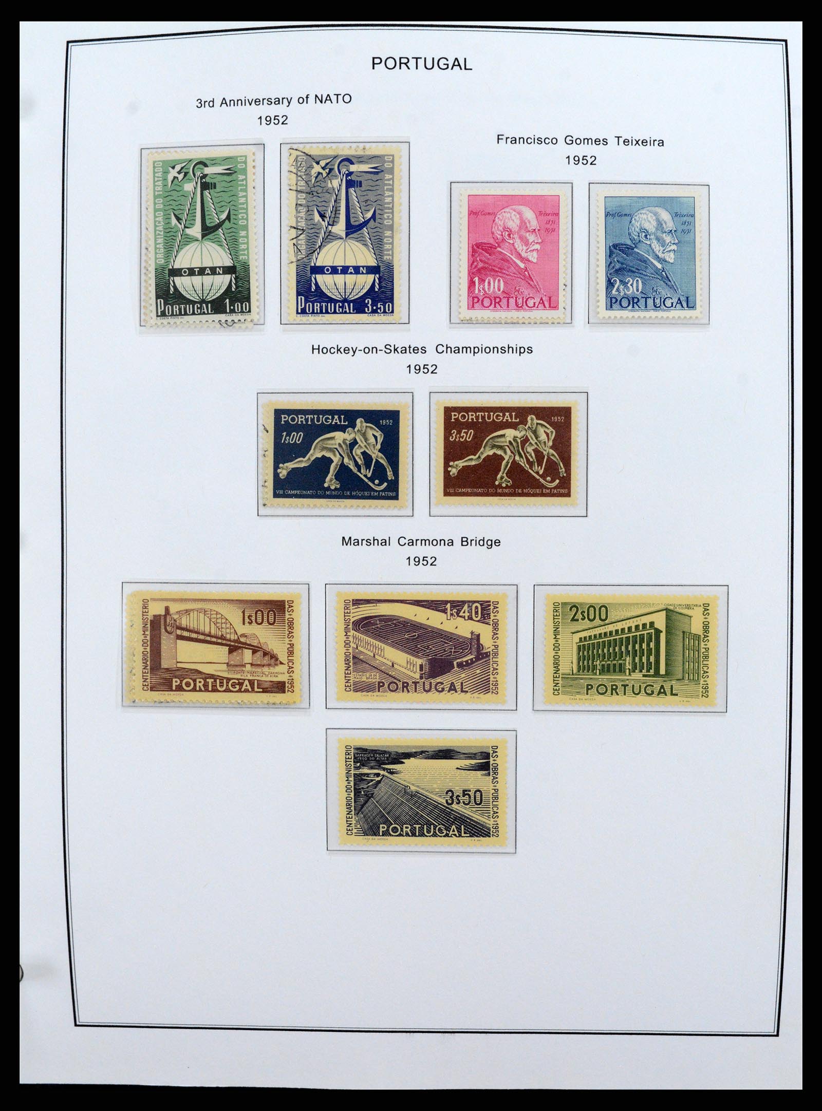 37767 049 - Stamp collection 37767 Portugal and colonies 1853-1990.