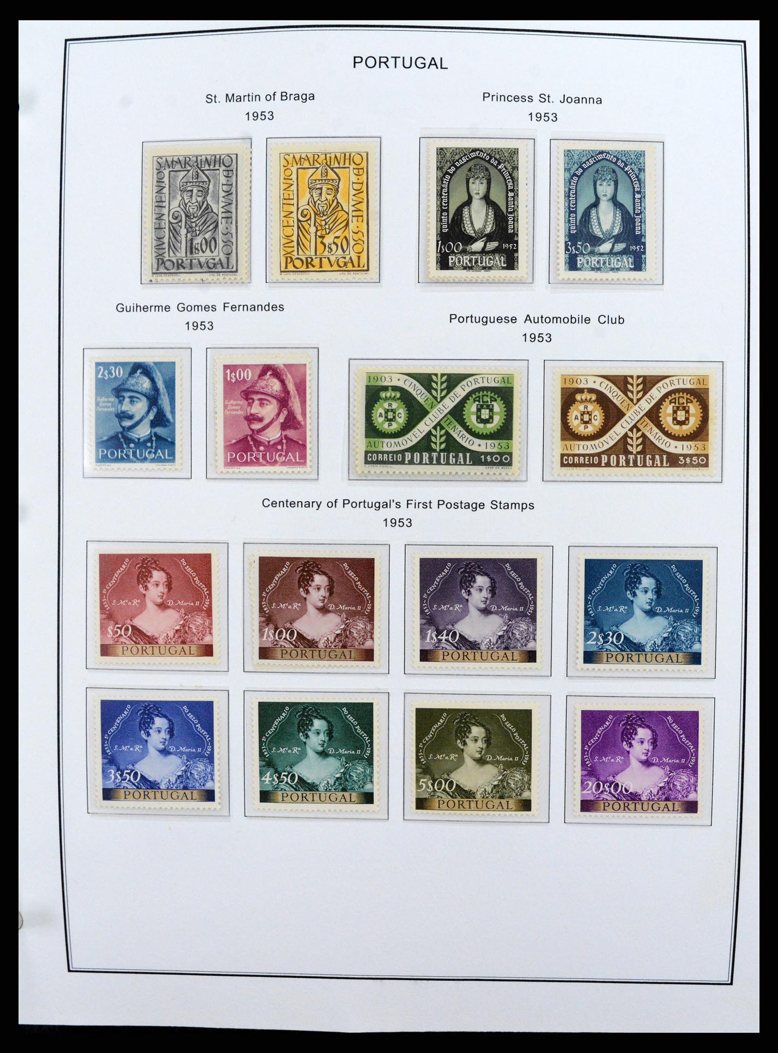 37767 051 - Stamp collection 37767 Portugal and colonies 1853-1990.