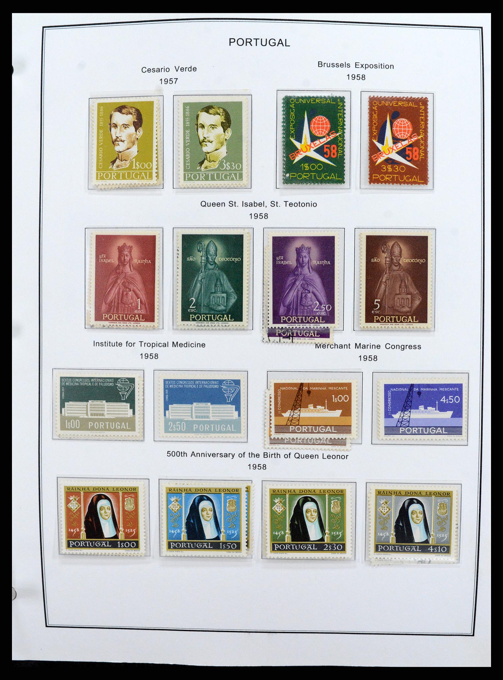 37767 055 - Stamp collection 37767 Portugal and colonies 1853-1990.