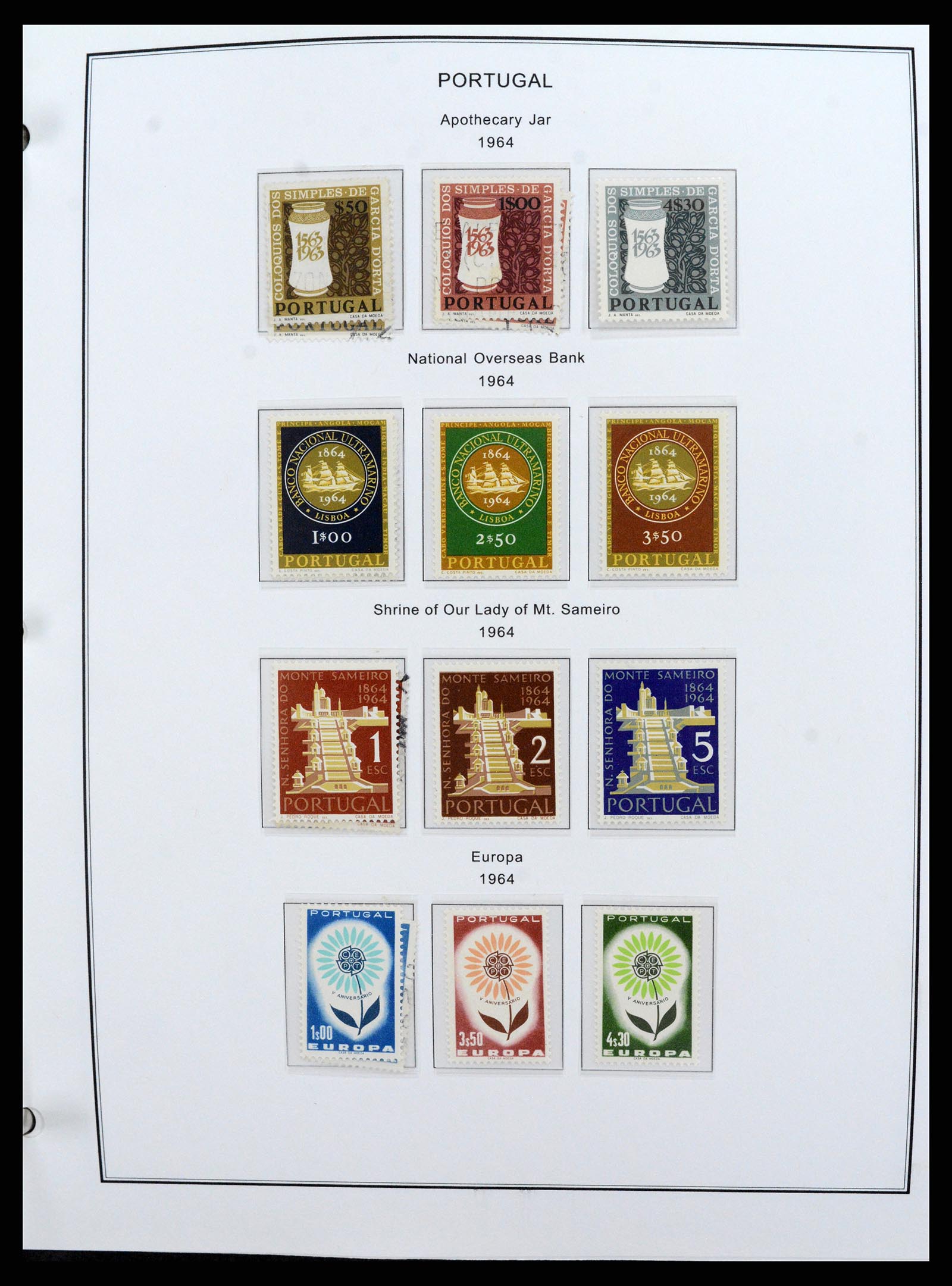 37767 062 - Stamp collection 37767 Portugal and colonies 1853-1990.