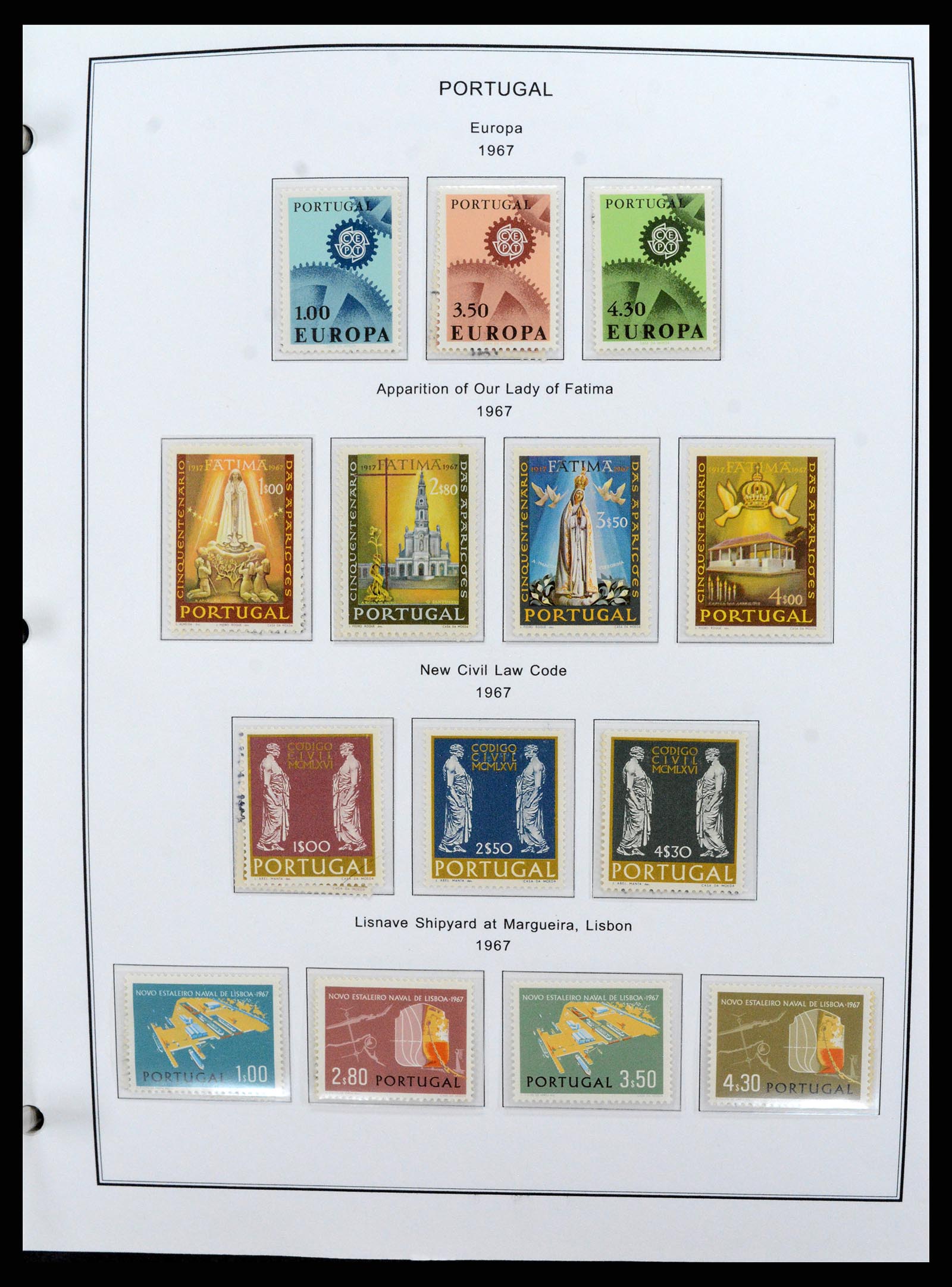37767 068 - Stamp collection 37767 Portugal and colonies 1853-1990.