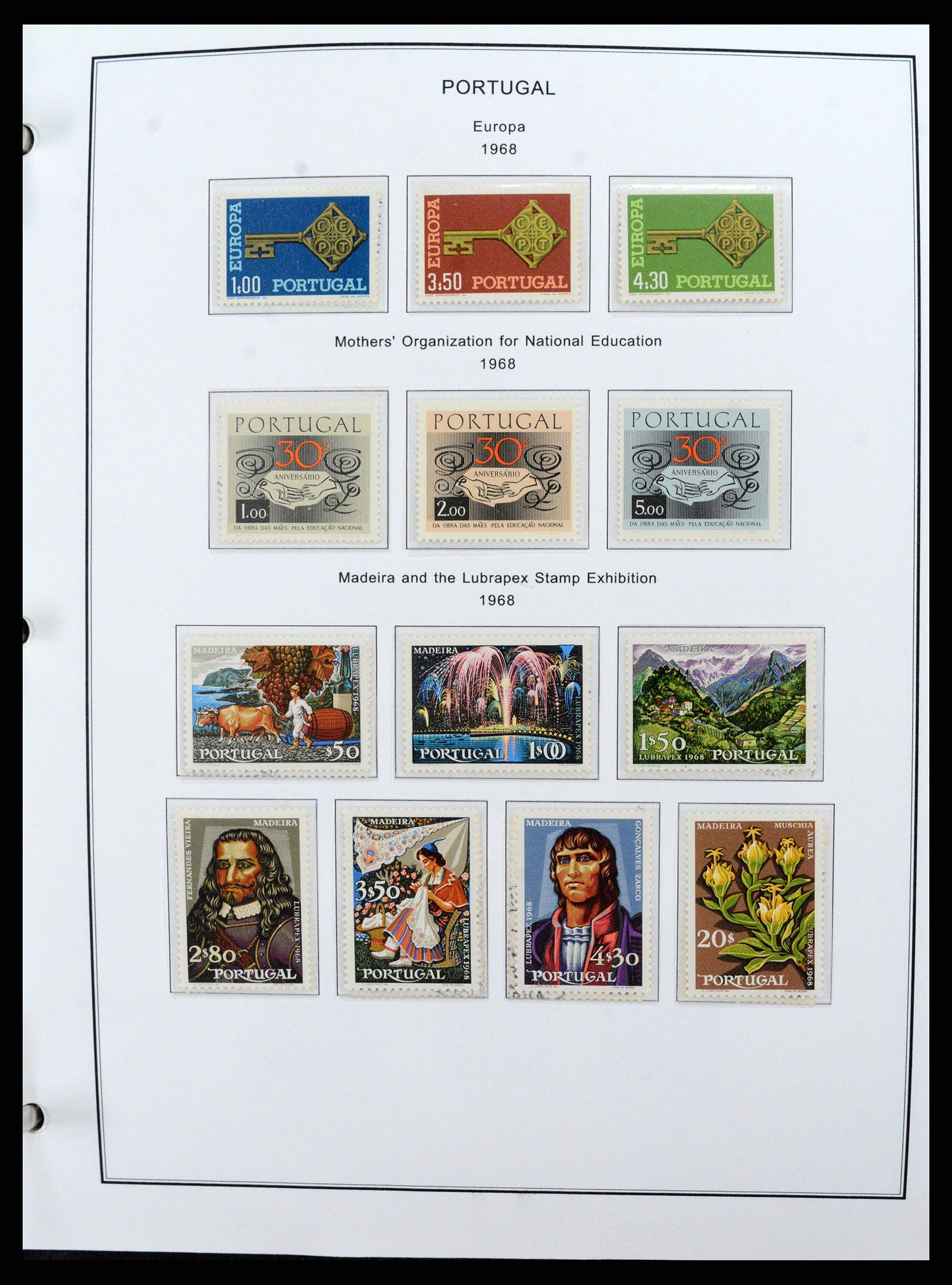 37767 070 - Stamp collection 37767 Portugal and colonies 1853-1990.