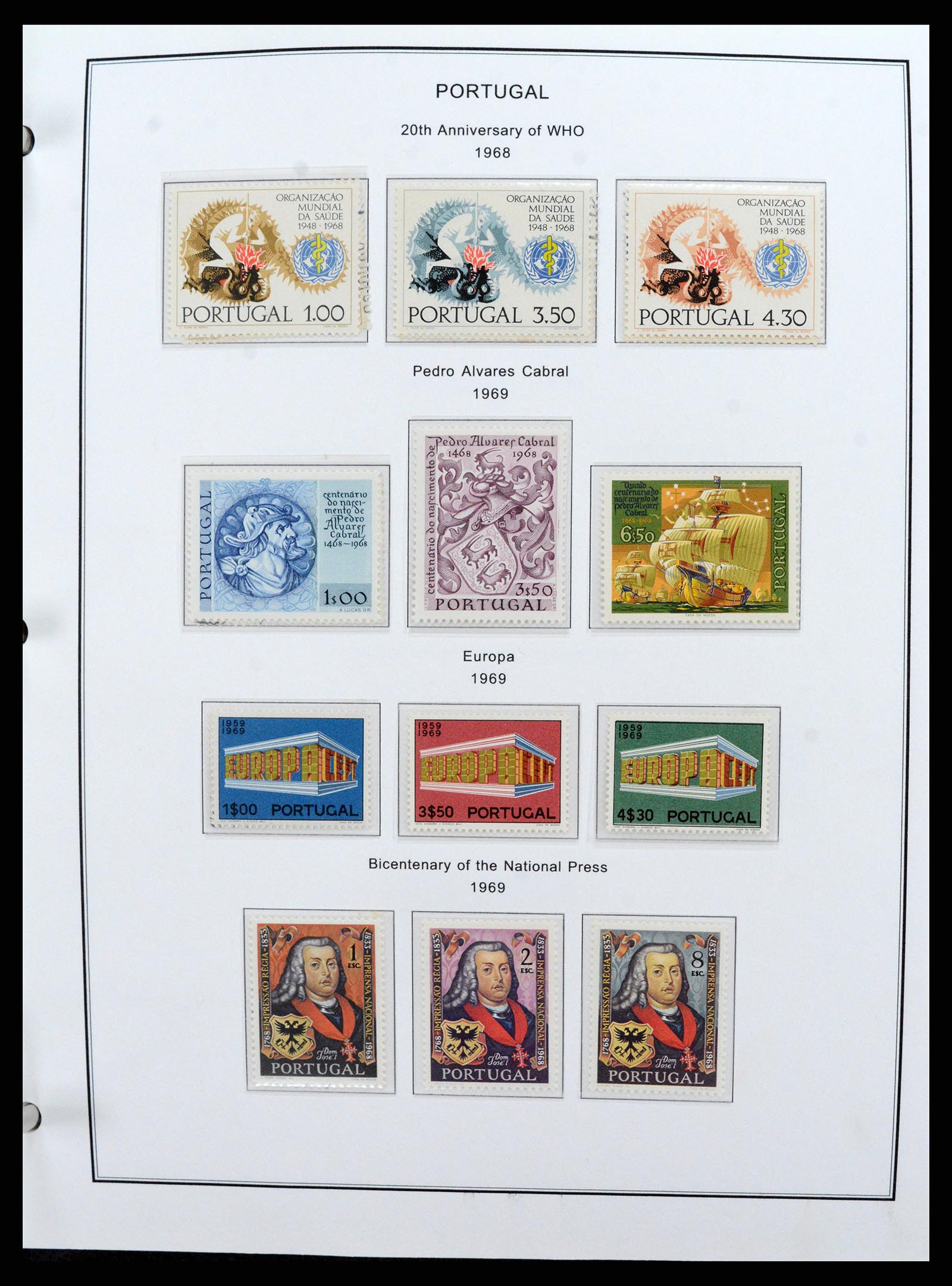 37767 071 - Stamp collection 37767 Portugal and colonies 1853-1990.