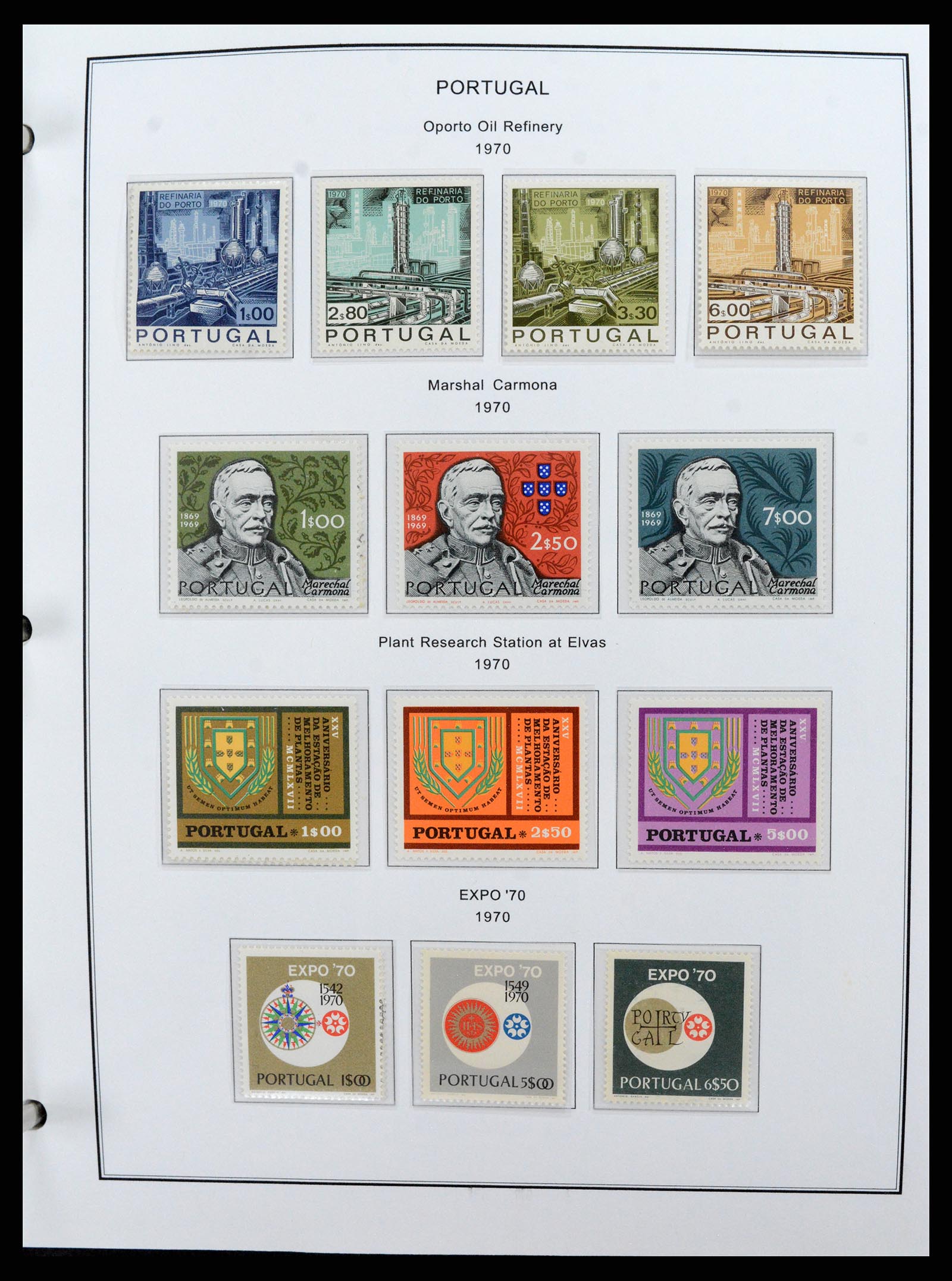 37767 074 - Stamp collection 37767 Portugal and colonies 1853-1990.