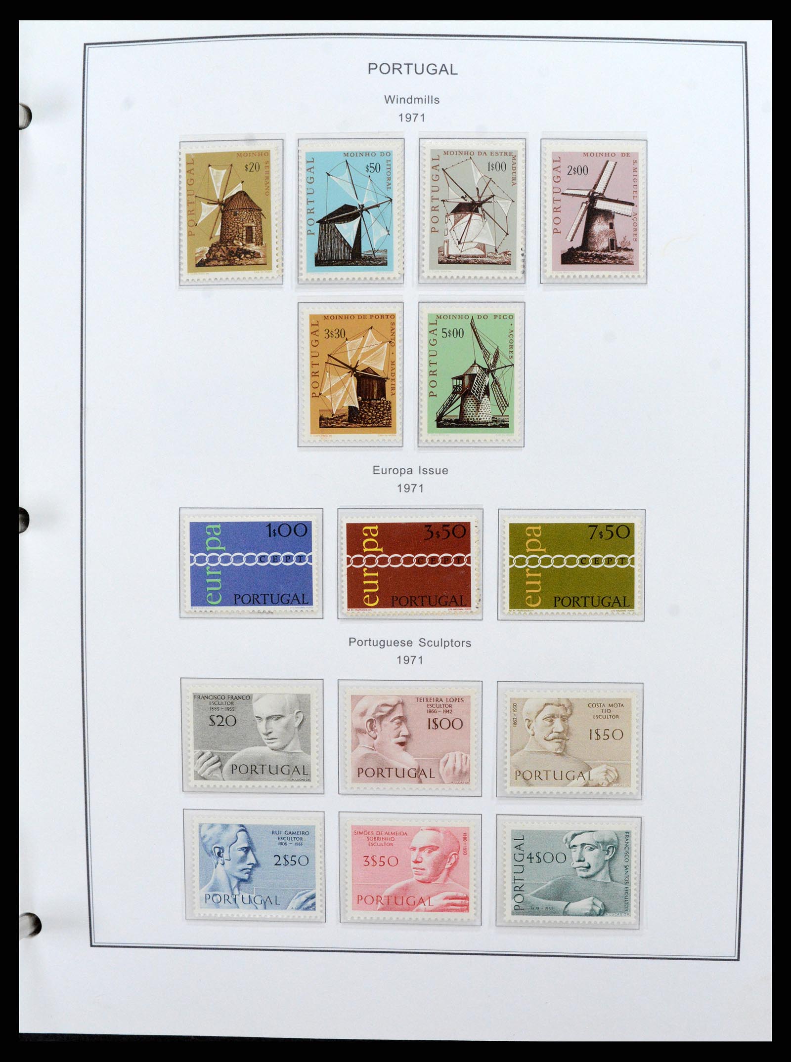 37767 076 - Stamp collection 37767 Portugal and colonies 1853-1990.