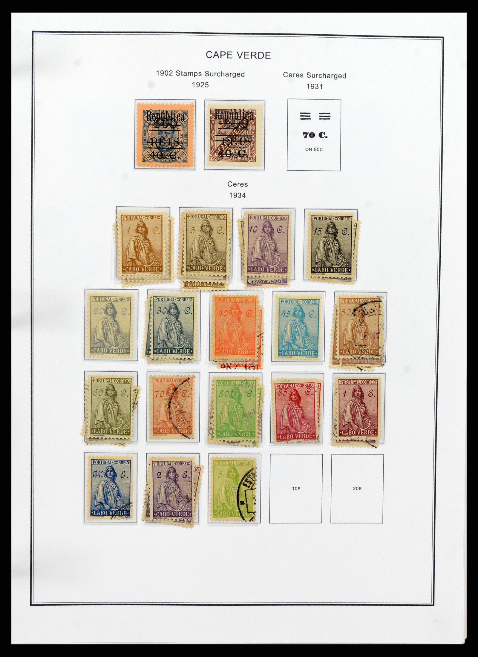 37767 604 - Stamp collection 37767 Portugal and colonies 1853-1990.
