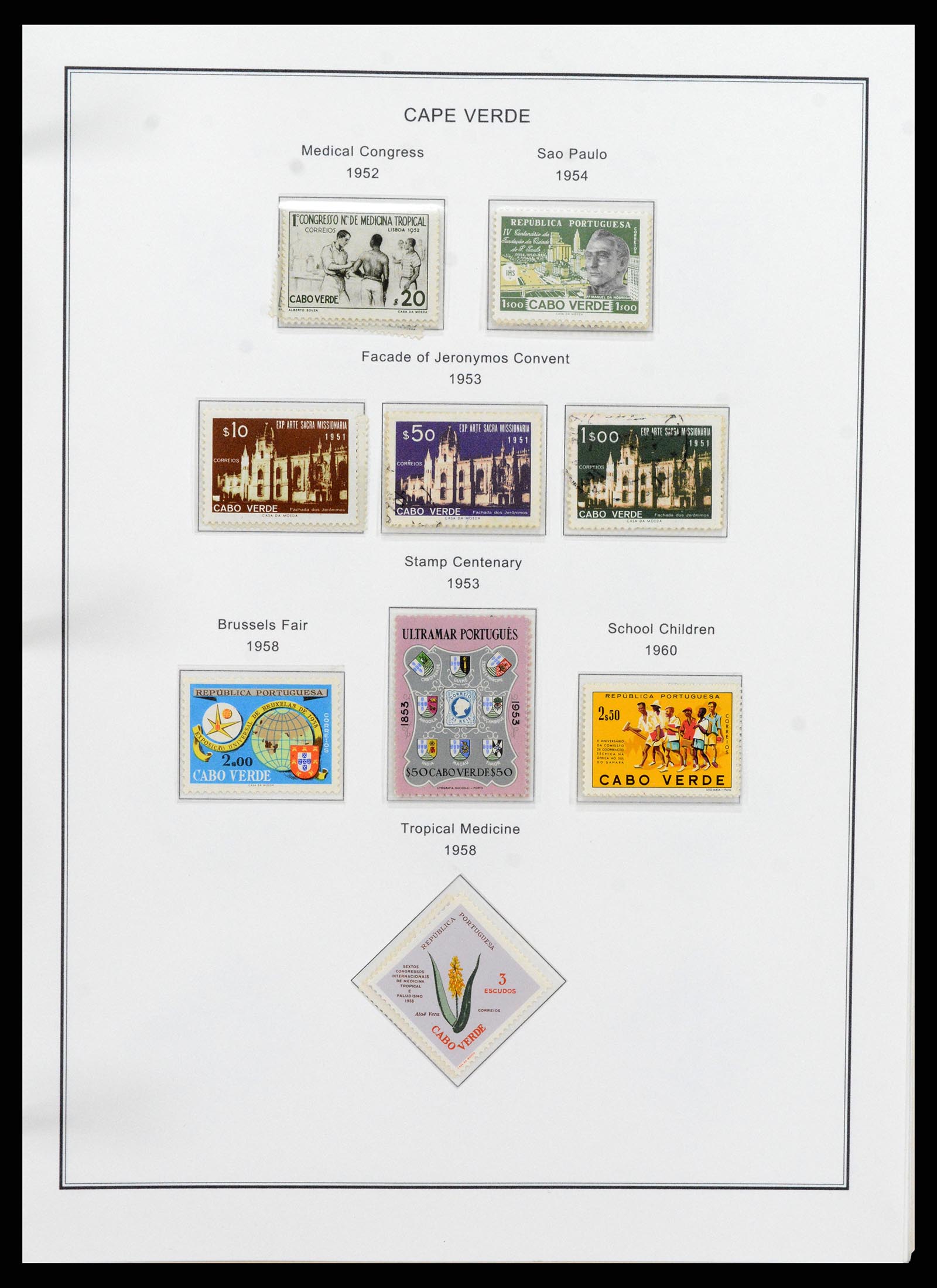 37767 609 - Stamp collection 37767 Portugal and colonies 1853-1990.