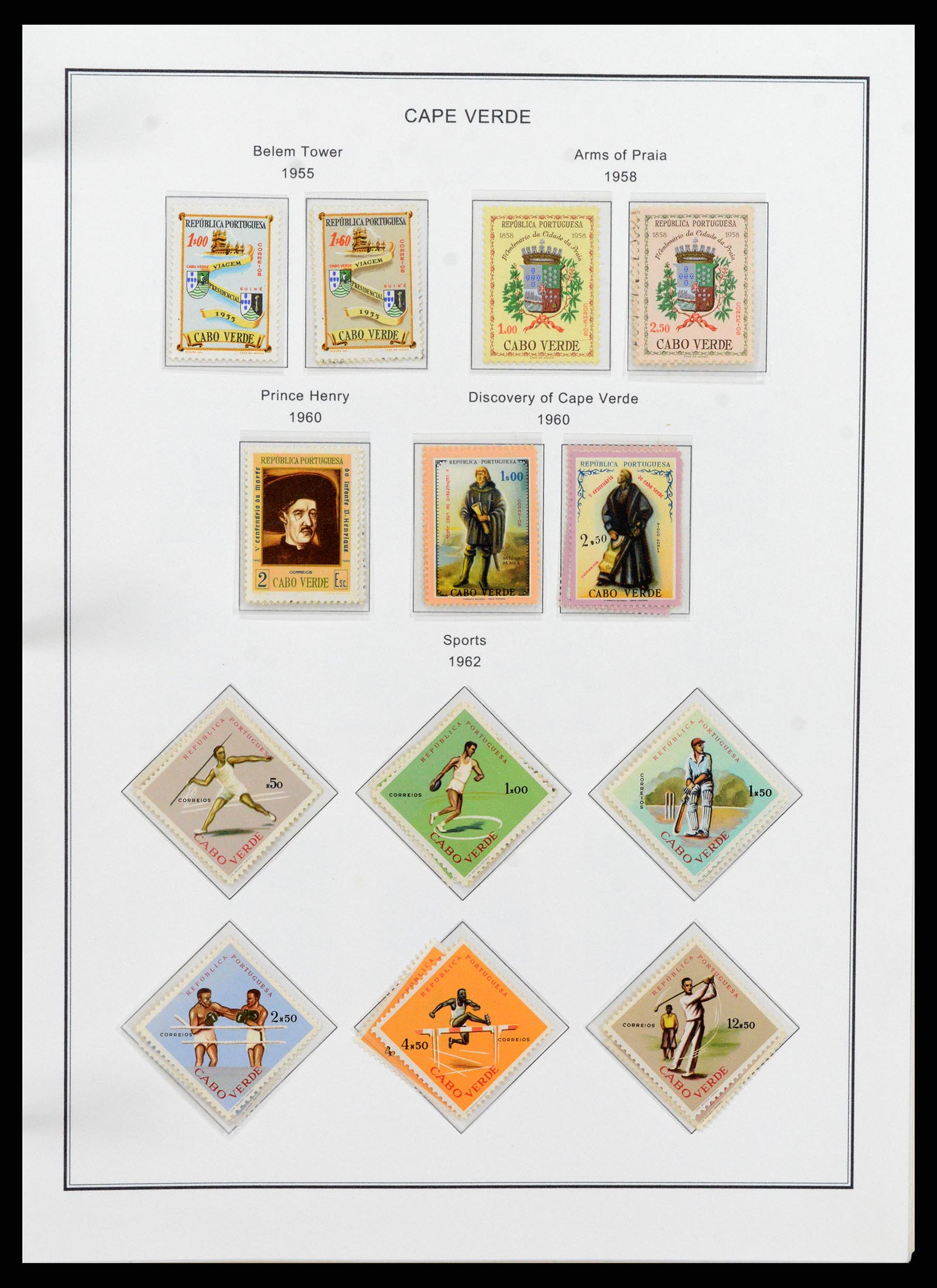 37767 610 - Stamp collection 37767 Portugal and colonies 1853-1990.