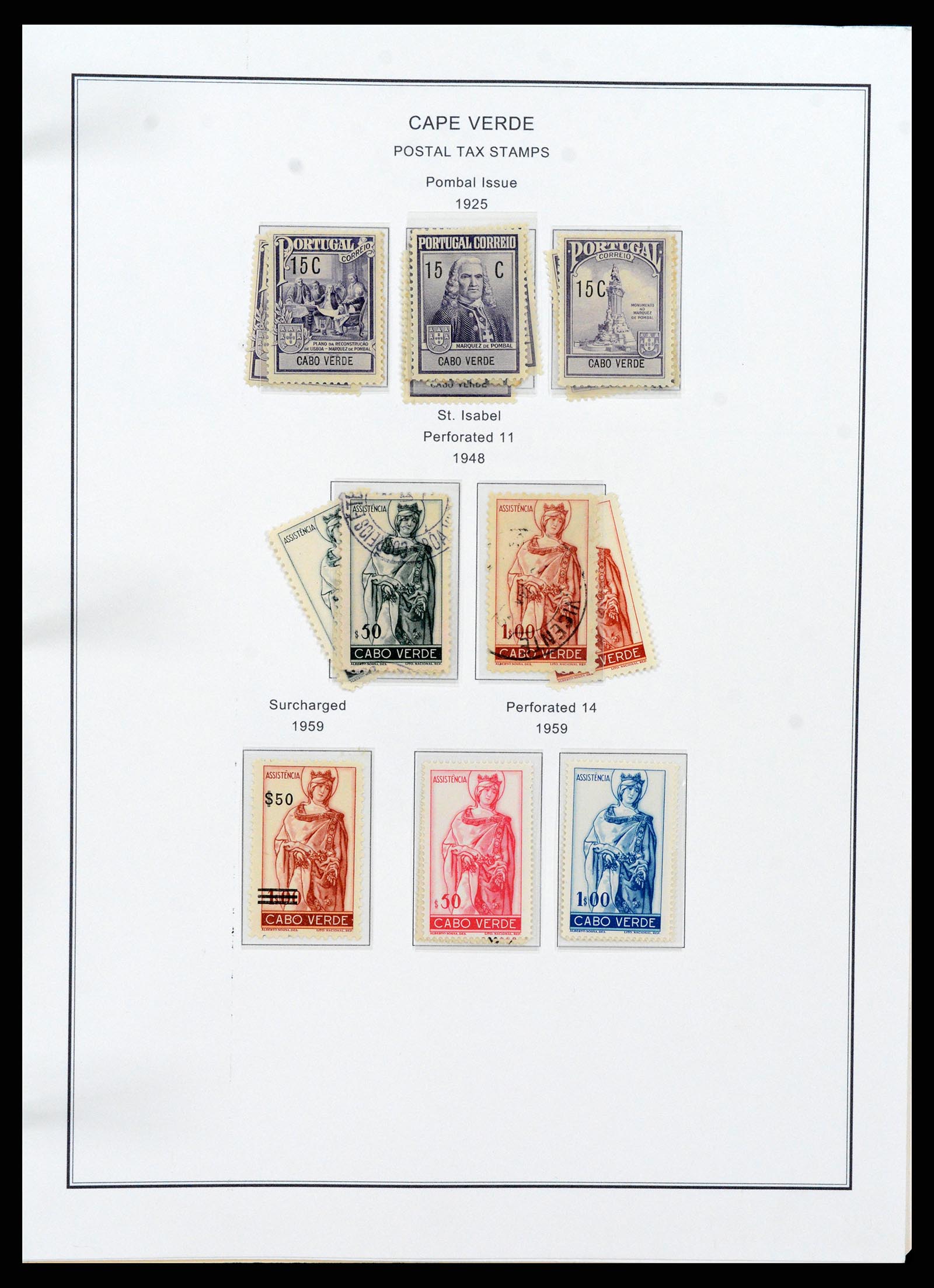 37767 619 - Stamp collection 37767 Portugal and colonies 1853-1990.
