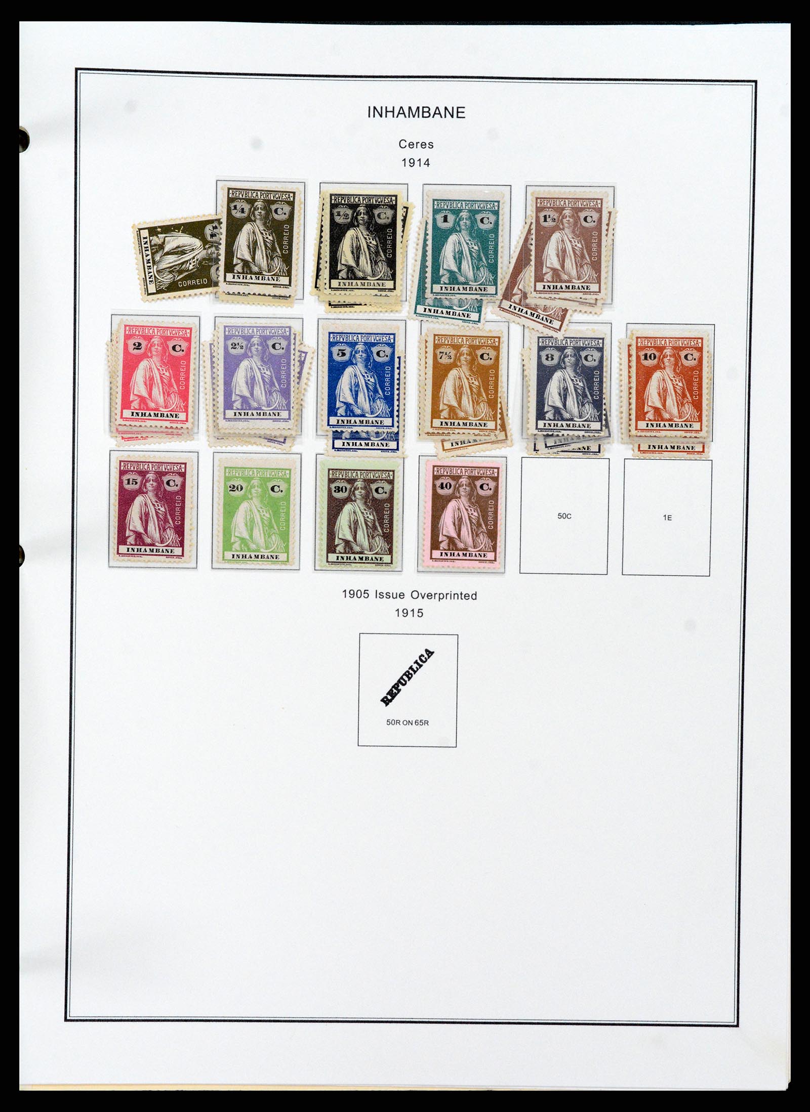 37767 637 - Stamp collection 37767 Portugal and colonies 1853-1990.