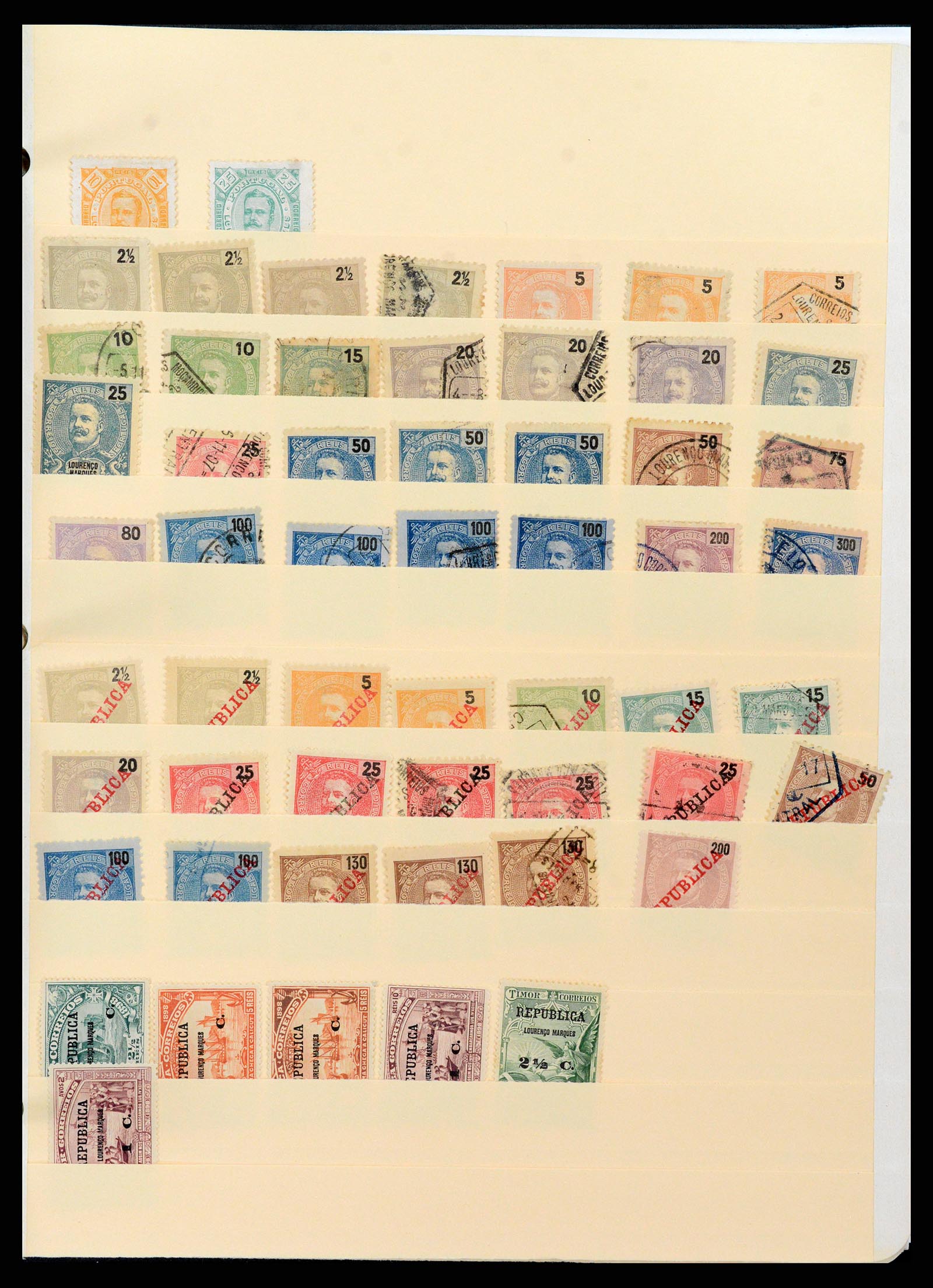 37767 639 - Stamp collection 37767 Portugal and colonies 1853-1990.