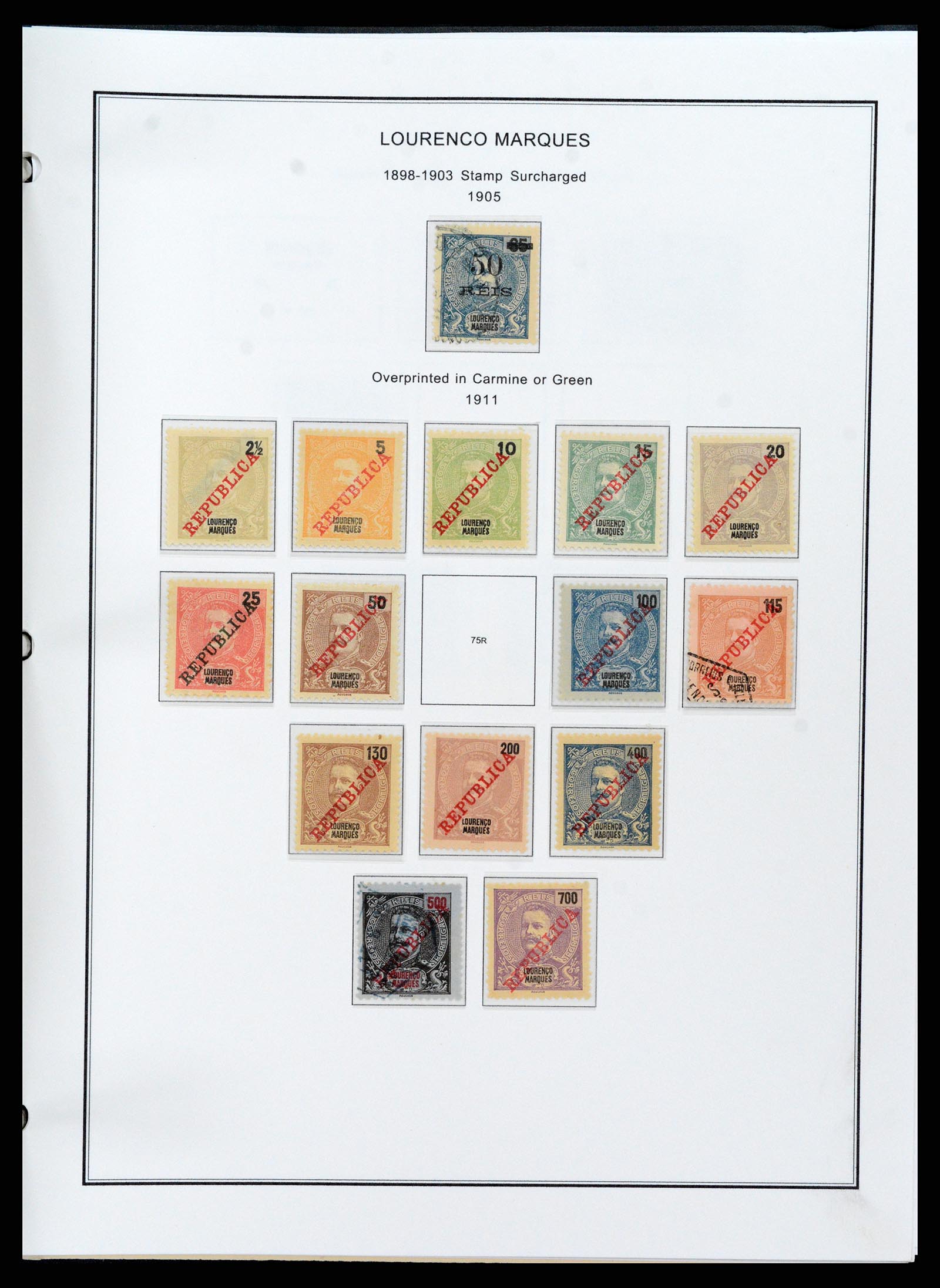 37767 645 - Stamp collection 37767 Portugal and colonies 1853-1990.